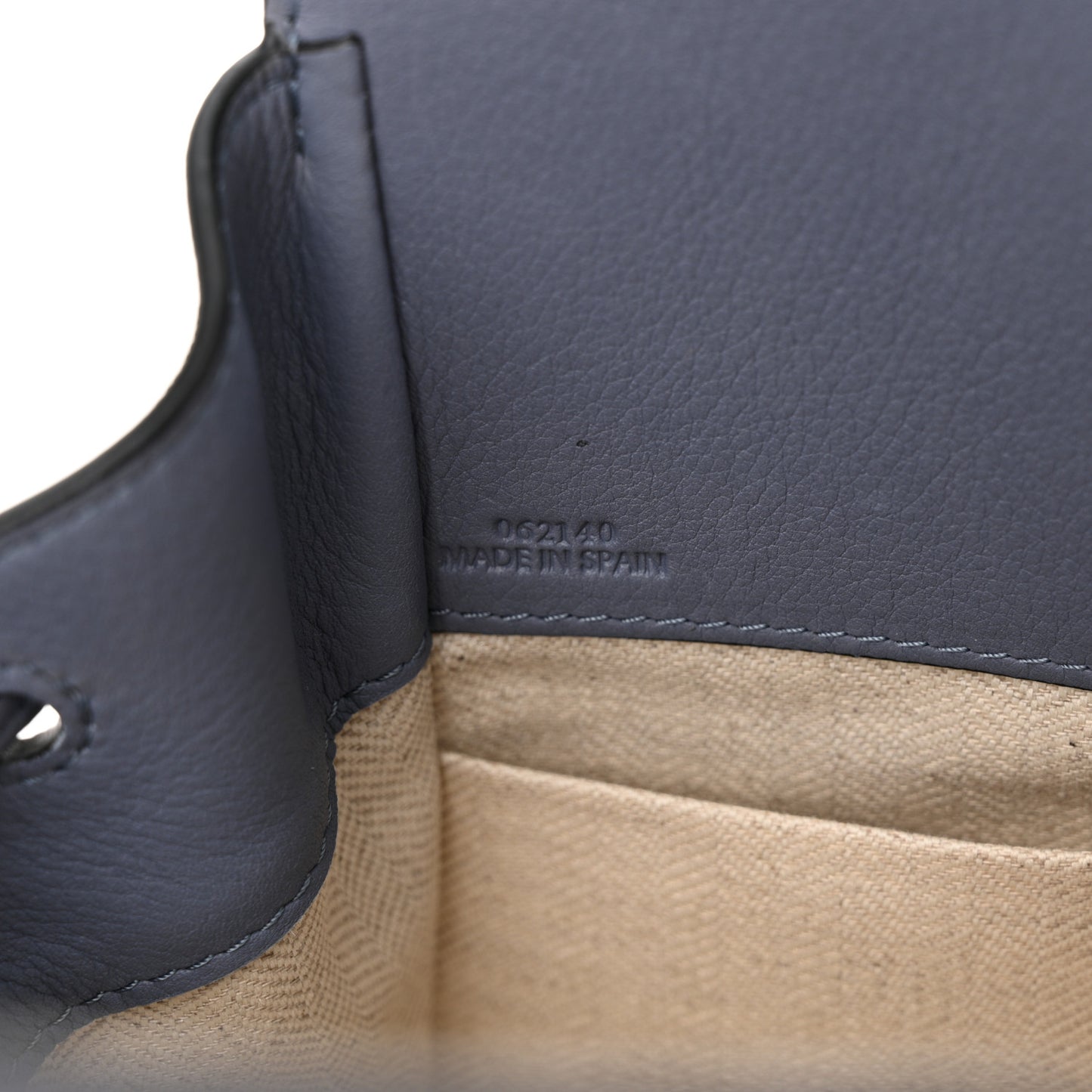 Calfskin Mini Hammock Shoulder Bag Atlantic