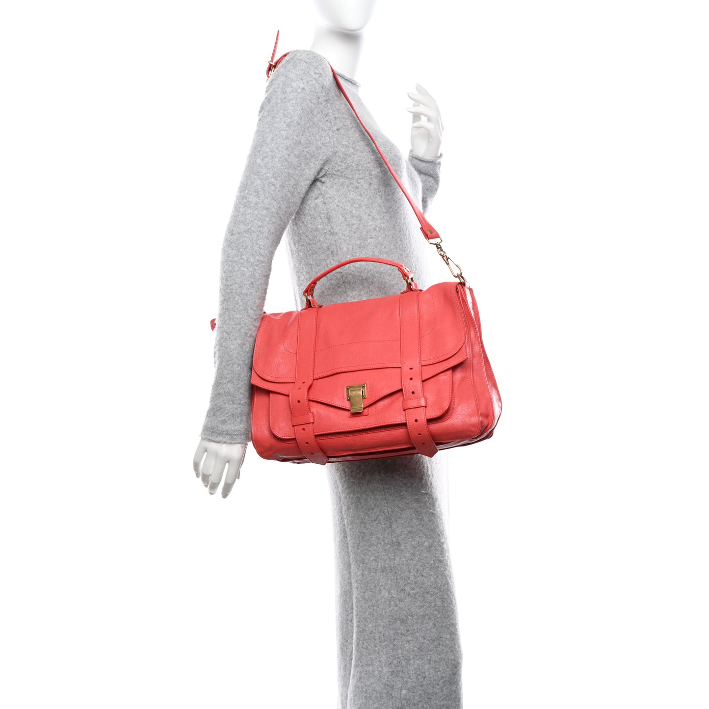 Lambskin Large PS1 Satchel Paprika