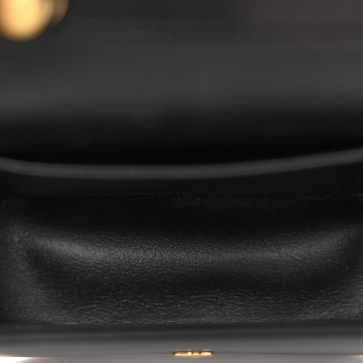 Celine Shiny Calfskin Mini Triomphe Black 5 of 9