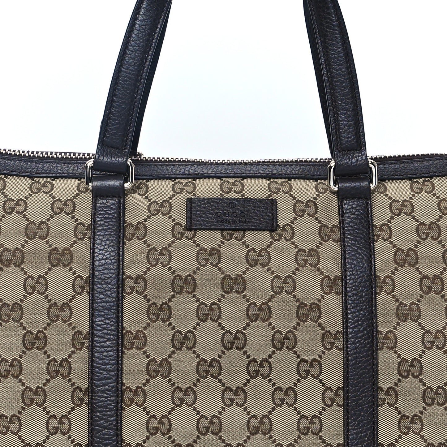 GG Monogram Large Joy Tote Bag Dark Brown