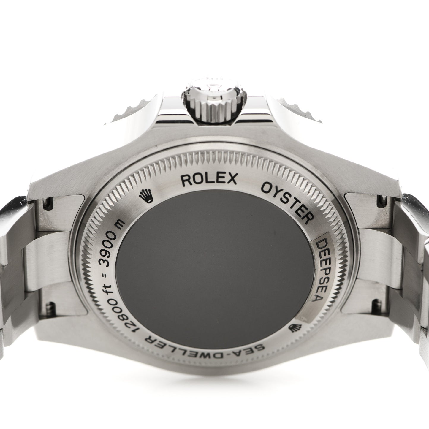 Stainless Steel 44mm Oyster Perpetual Date Sea-Dweller Deepsea Watch Black 116660