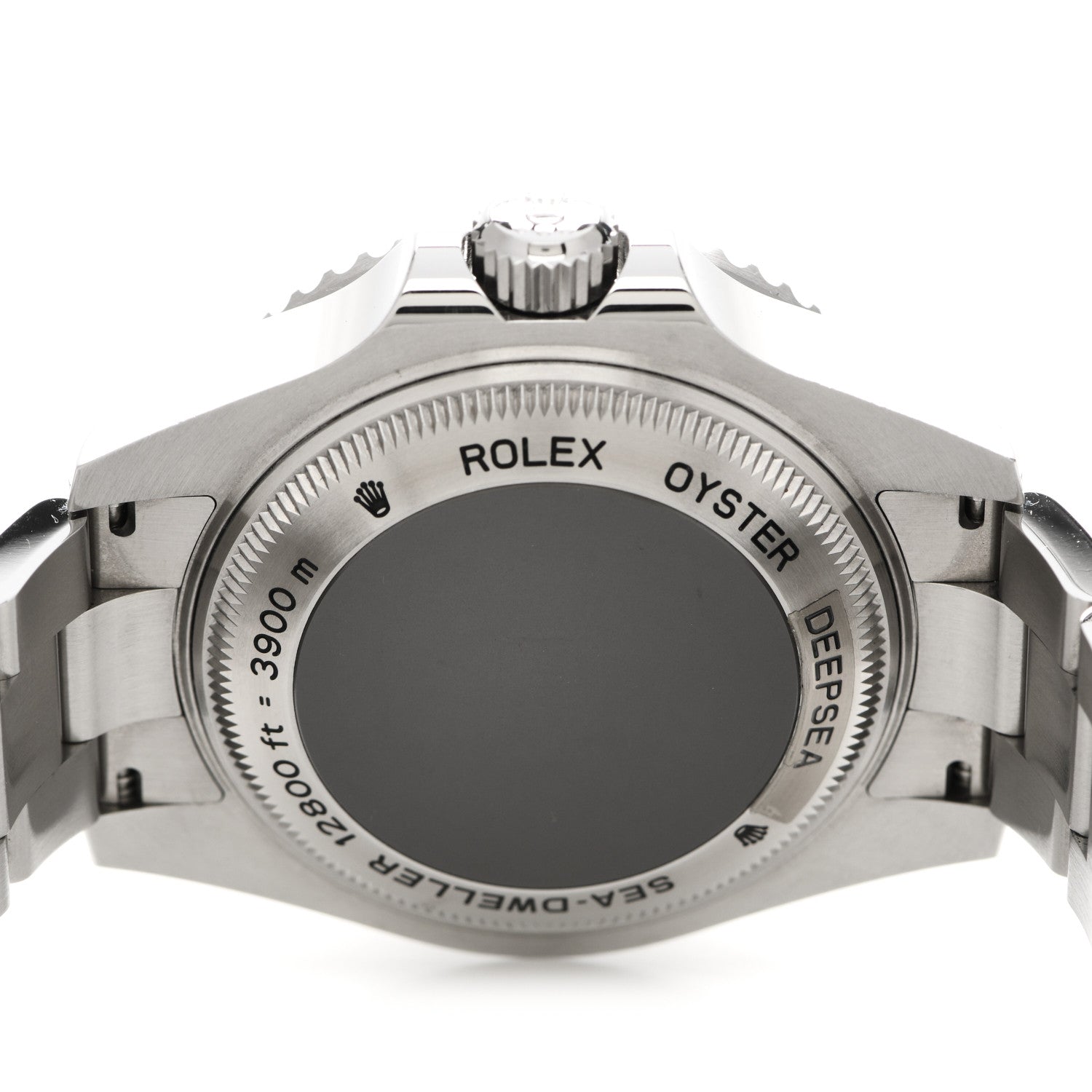 Rolex Stainless Steel 44mm Oyster Perpetual Date Sea-Dweller Deepsea Watch Black 116660 4 of 5
