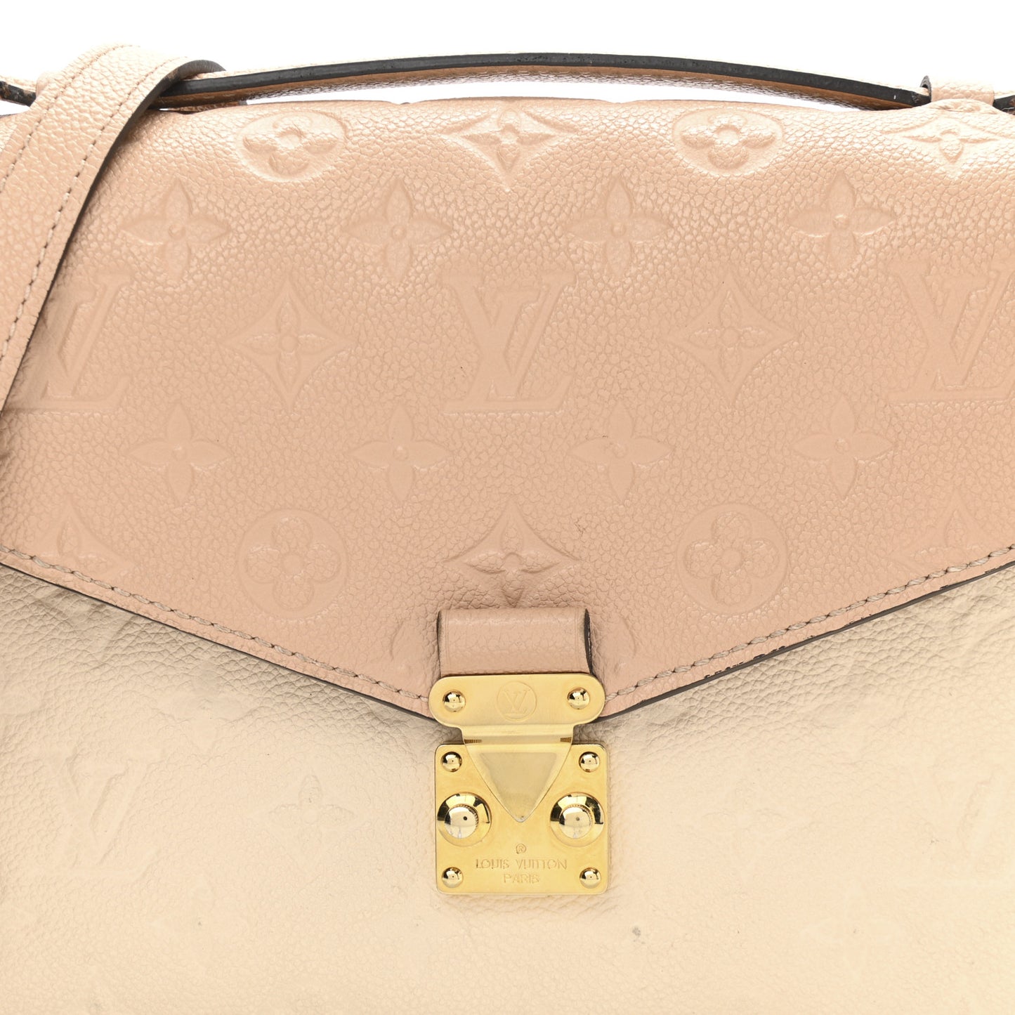 Empreinte Pochette Metis Beige Rose Creme