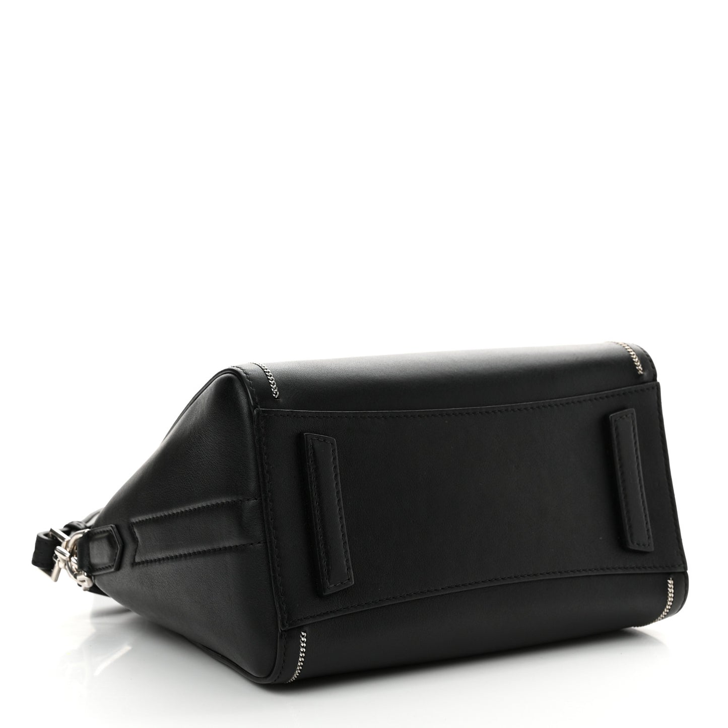 Calfskin Chain Detail Mini Antigona Black