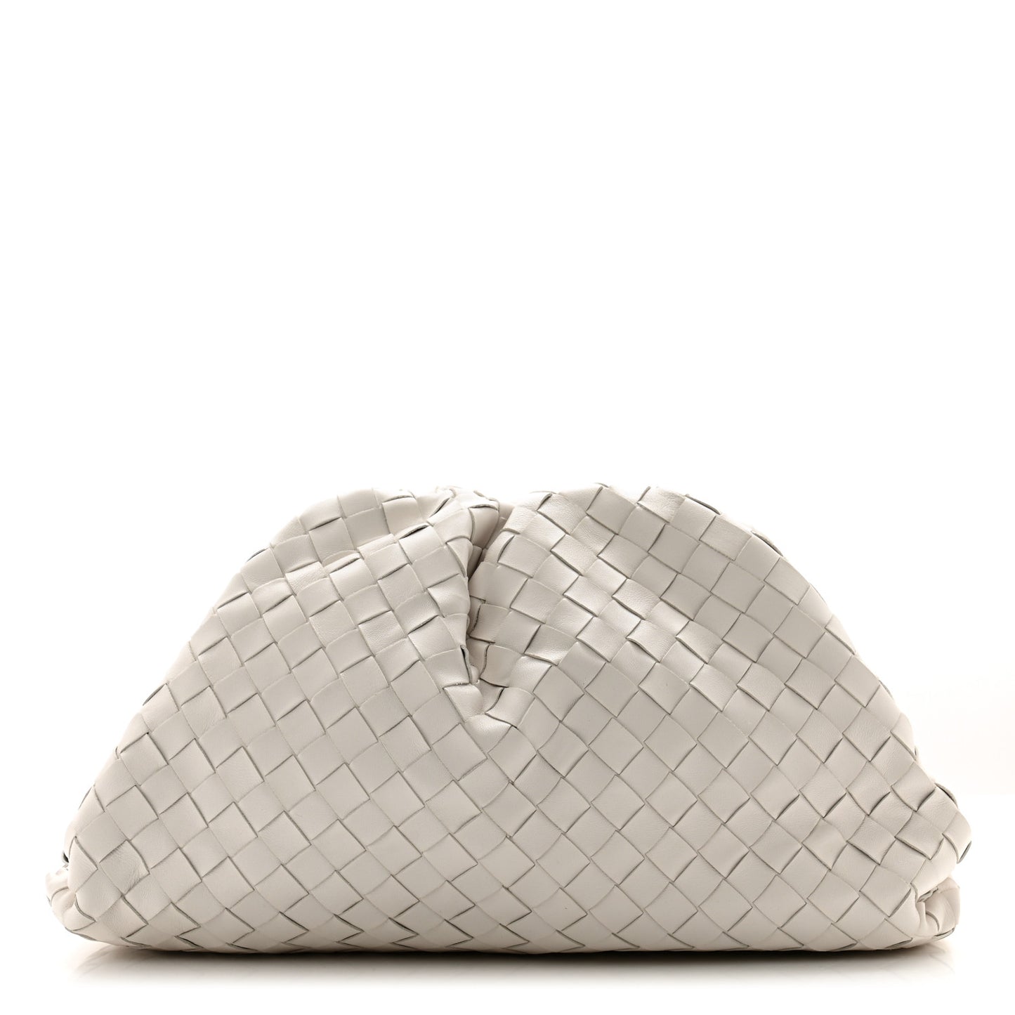 Nappa Maxi Intrecciato The Pouch Oversized Clutch Plaster