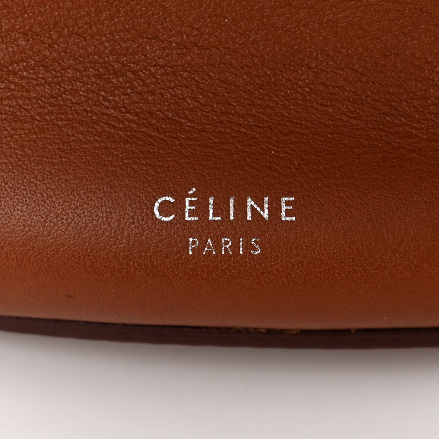 Smooth Calfskin Long Strap Big Bucket Bag Tan
