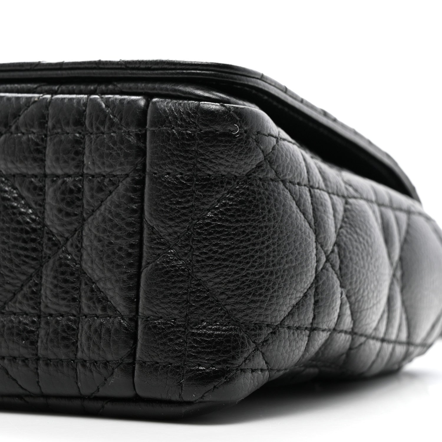 Christian Dior Calfskin Cannage Small Caro Bag Black 10 of 11