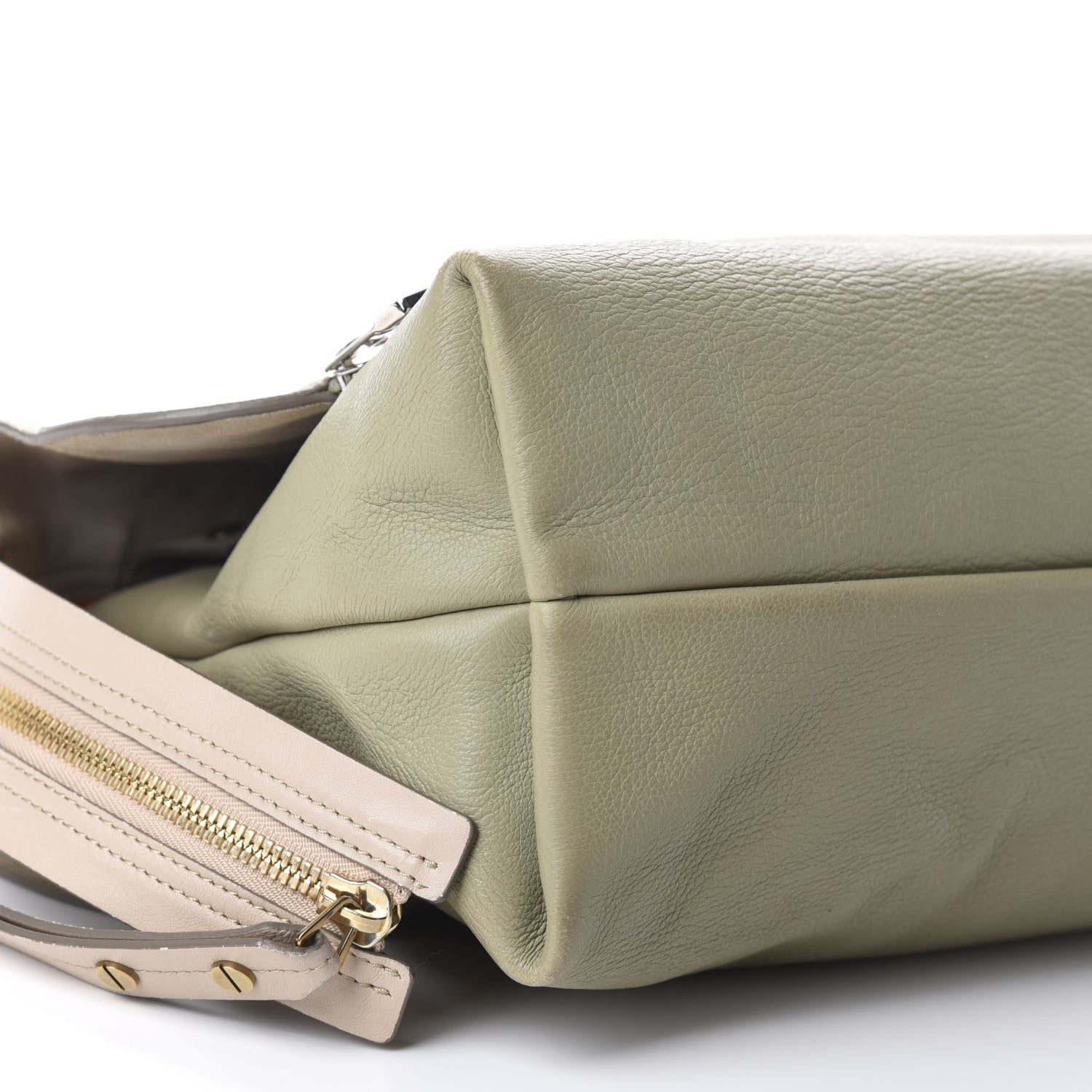 Chloe Deerskin Medium Dalston Green Beige 6 of 11