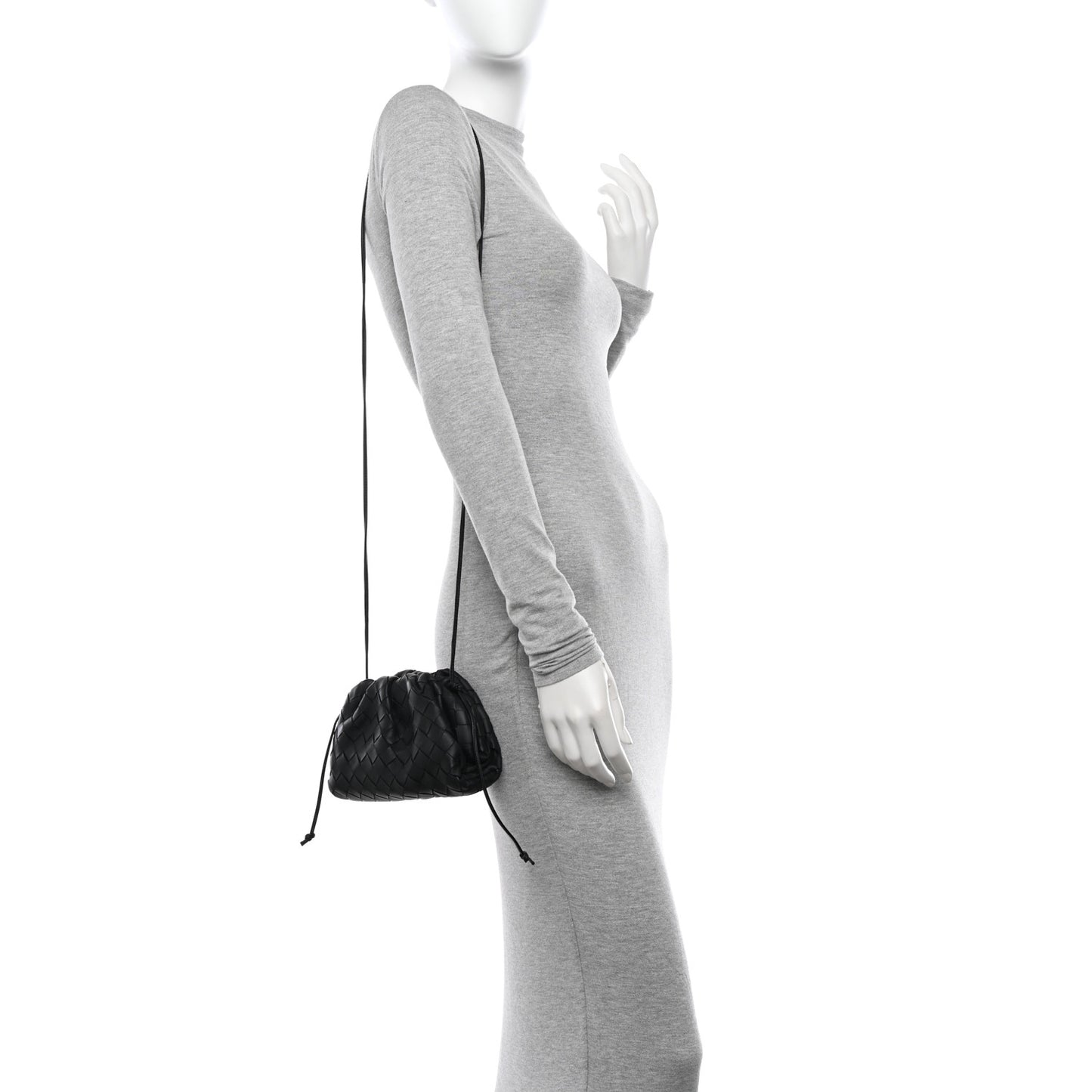 Nappa Intrecciato The Mini Pouch Black