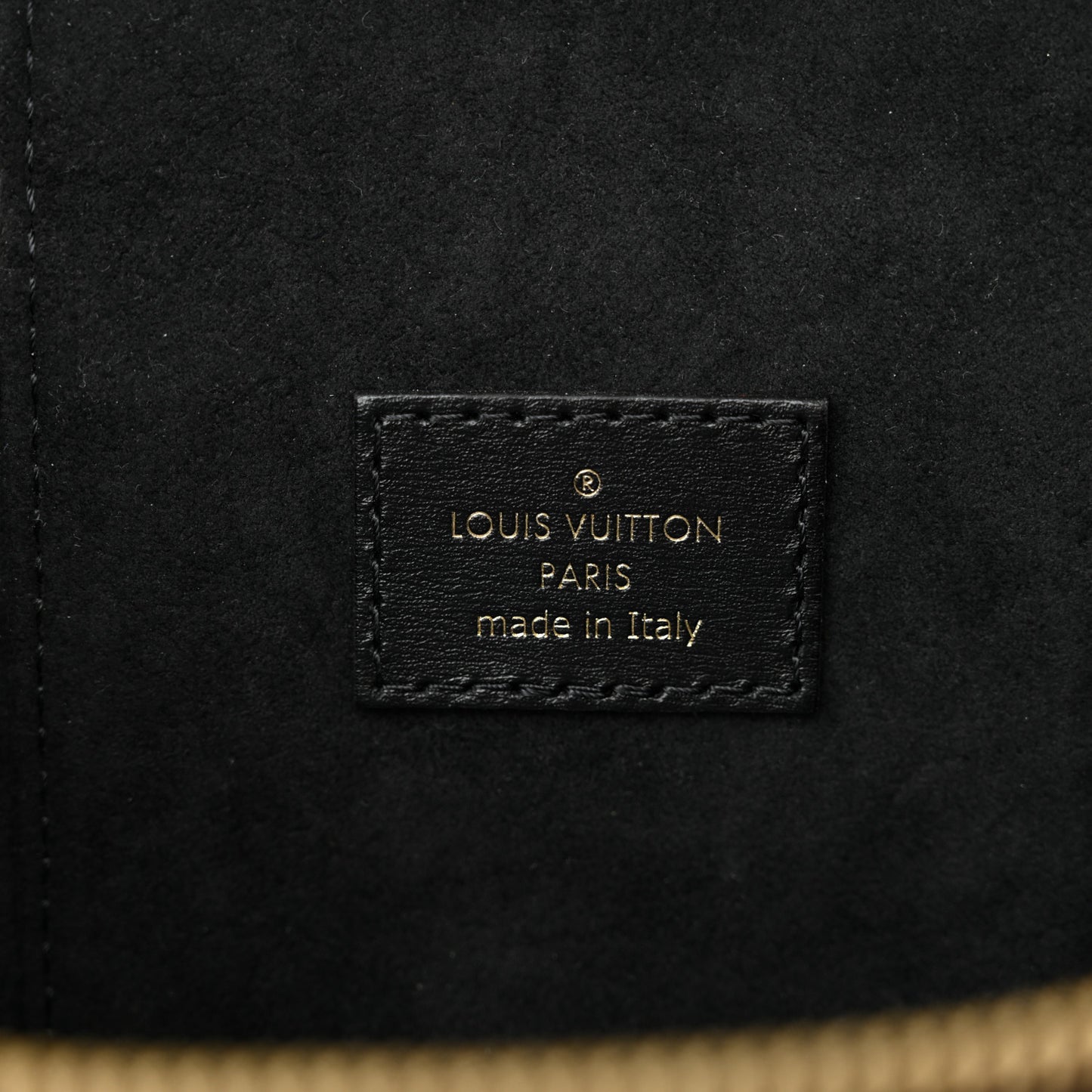 Reverse Monogram Vanity Chain Pouch