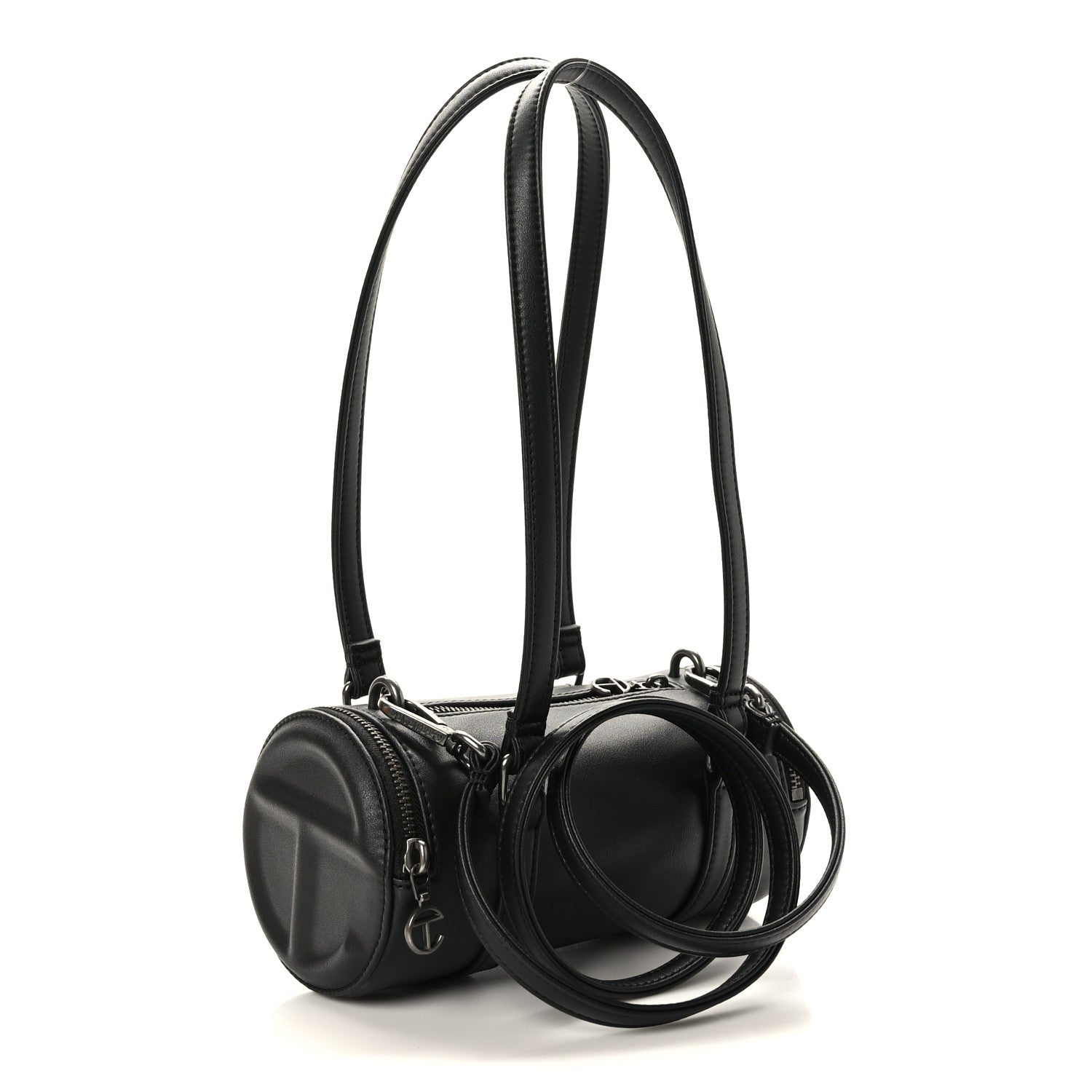 Telfar Vegan Leather Small Duffle Black 3 of 10