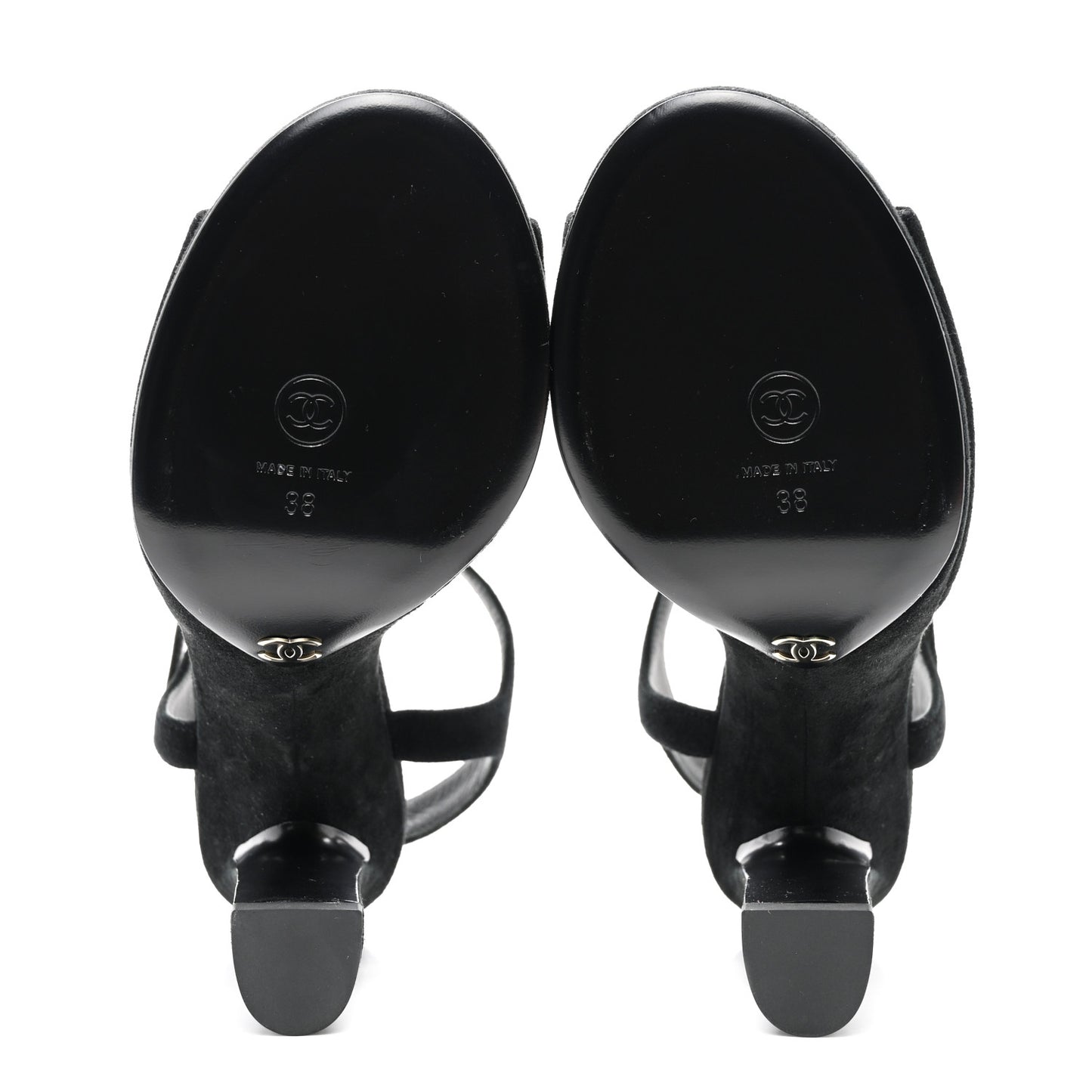 Suede CC Pumps 38 Black