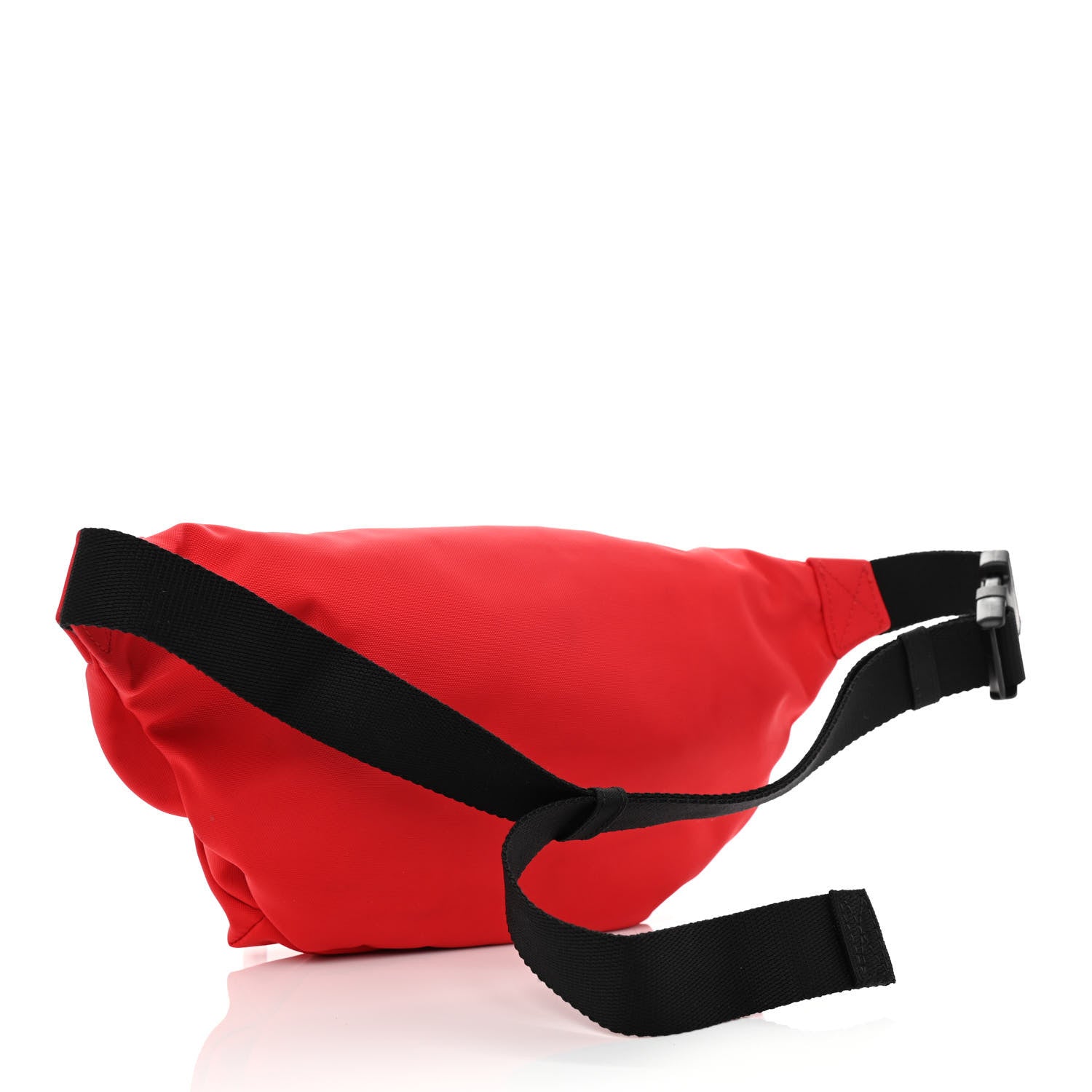 Balenciaga Sport Nylon Logo Embroidered Wheel Beltpack Bright Red White 3 of 10