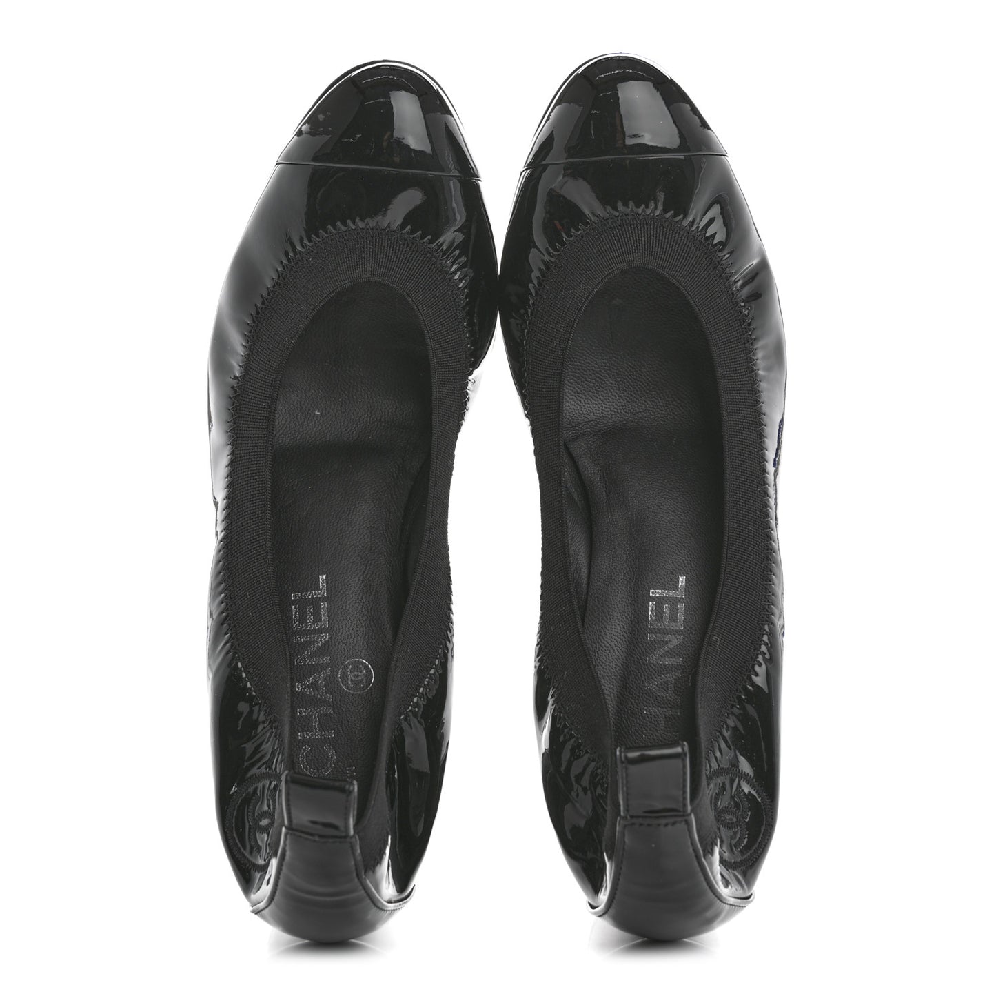 Patent CC Elastic Stretch Pumps 38 Black