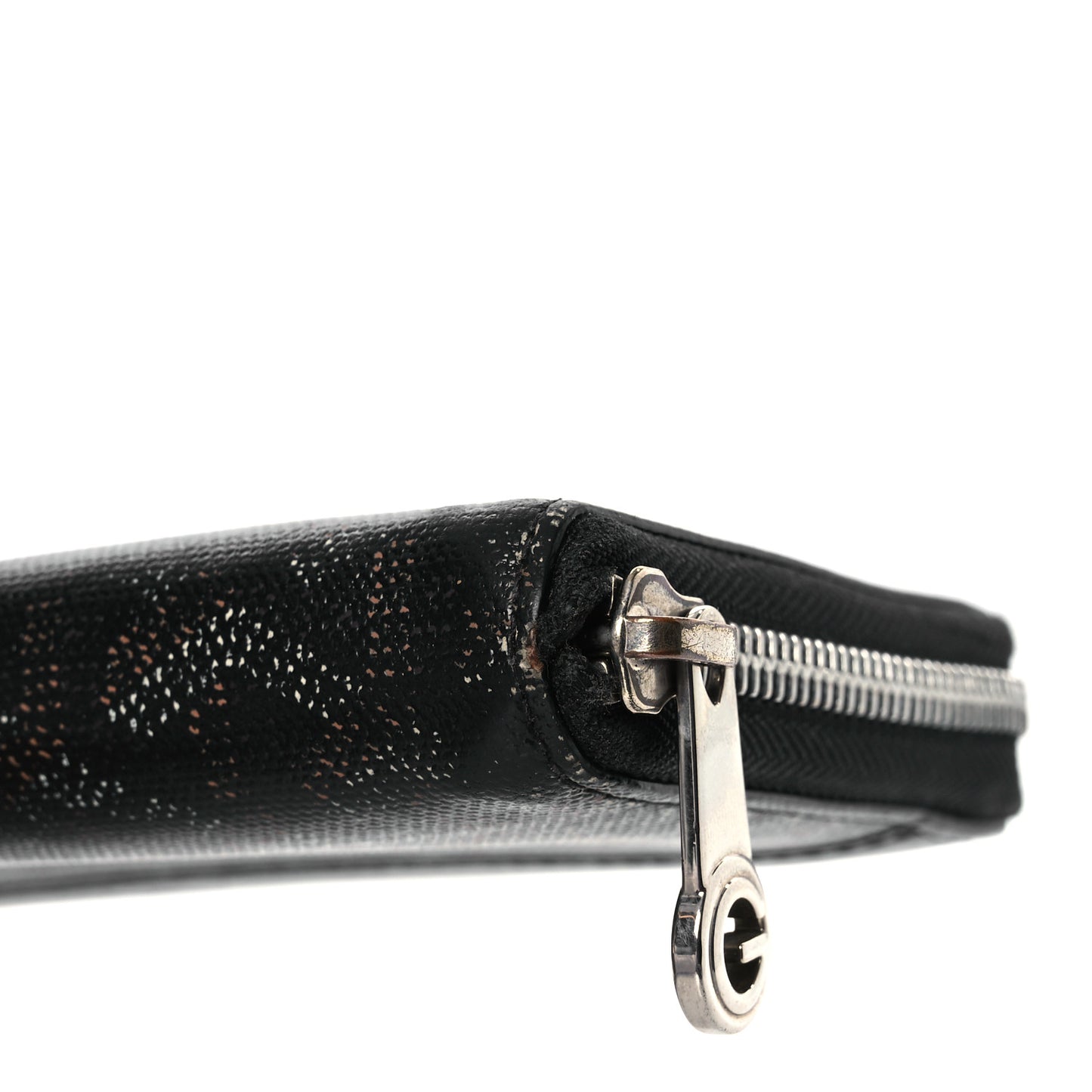 Goyardine Matignon Zip Around GM Wallet Black