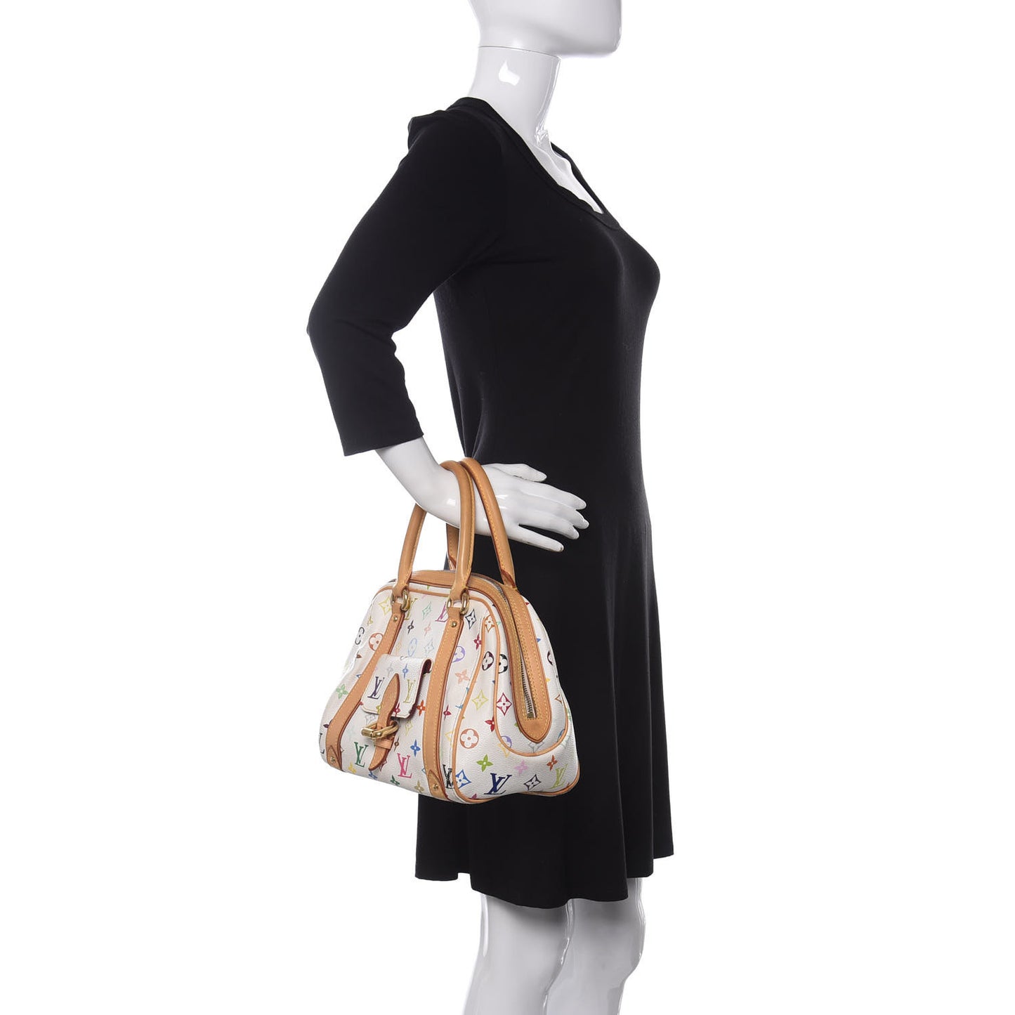 Monogram Multicolor Priscilla White