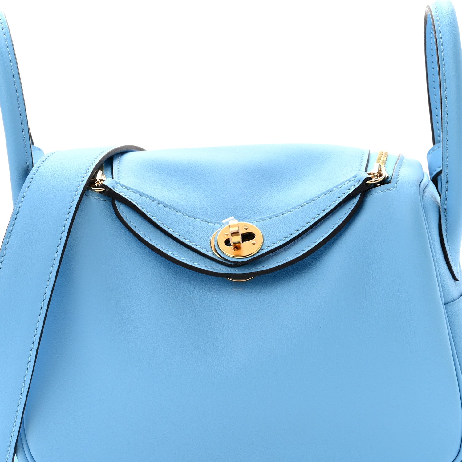 Hermes Swift Mini Lindy 20 Celeste 8 of 10