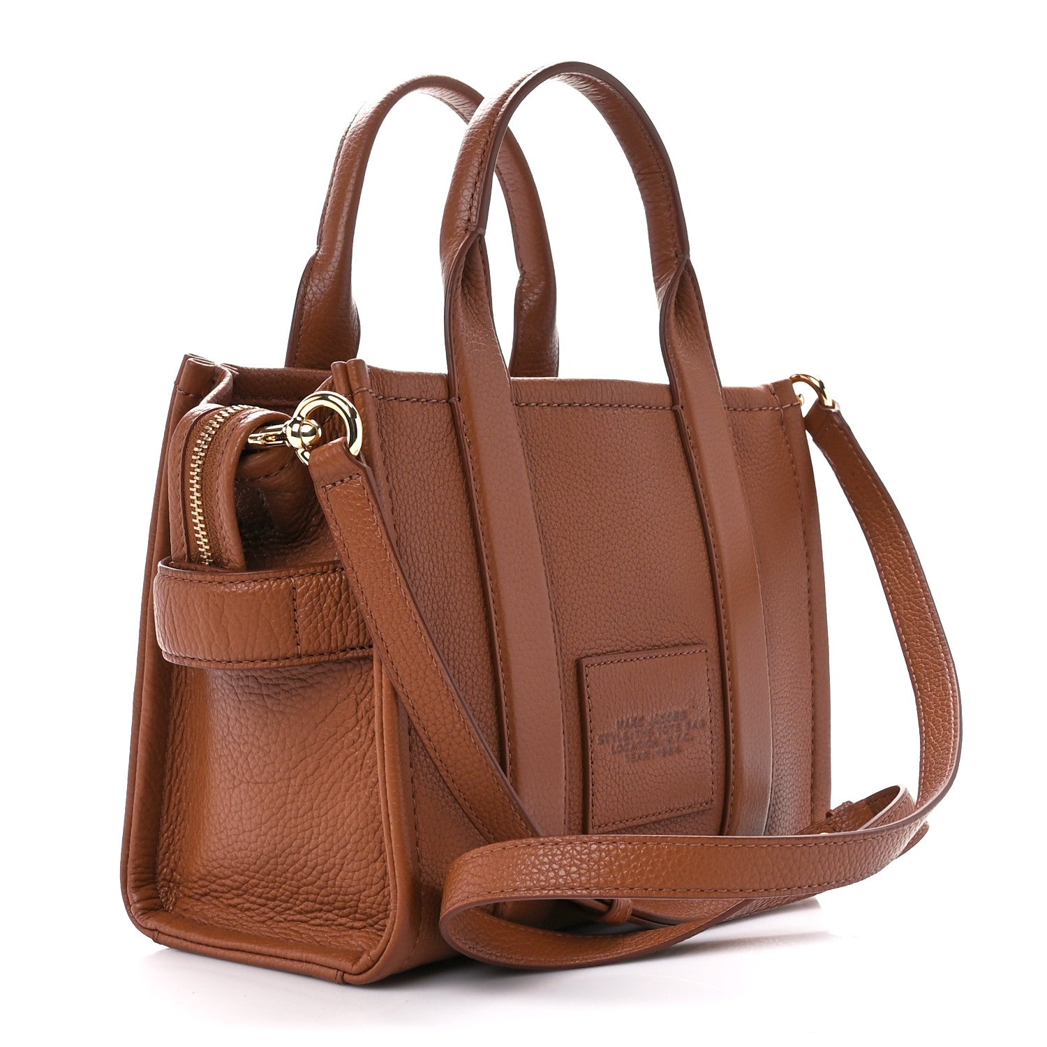 Marc Jacobs Grained Calfskin Small The Tote Bag Argan Oil 3 of 14