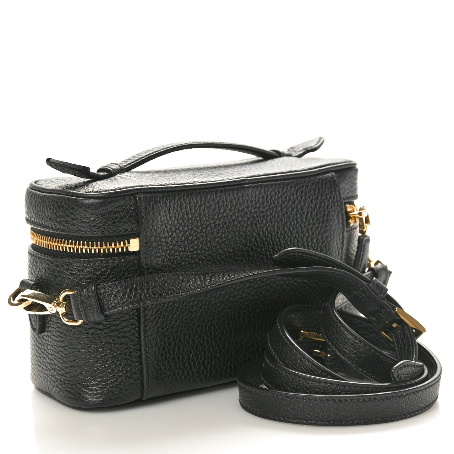 Vitello Daino Mini Bag Black