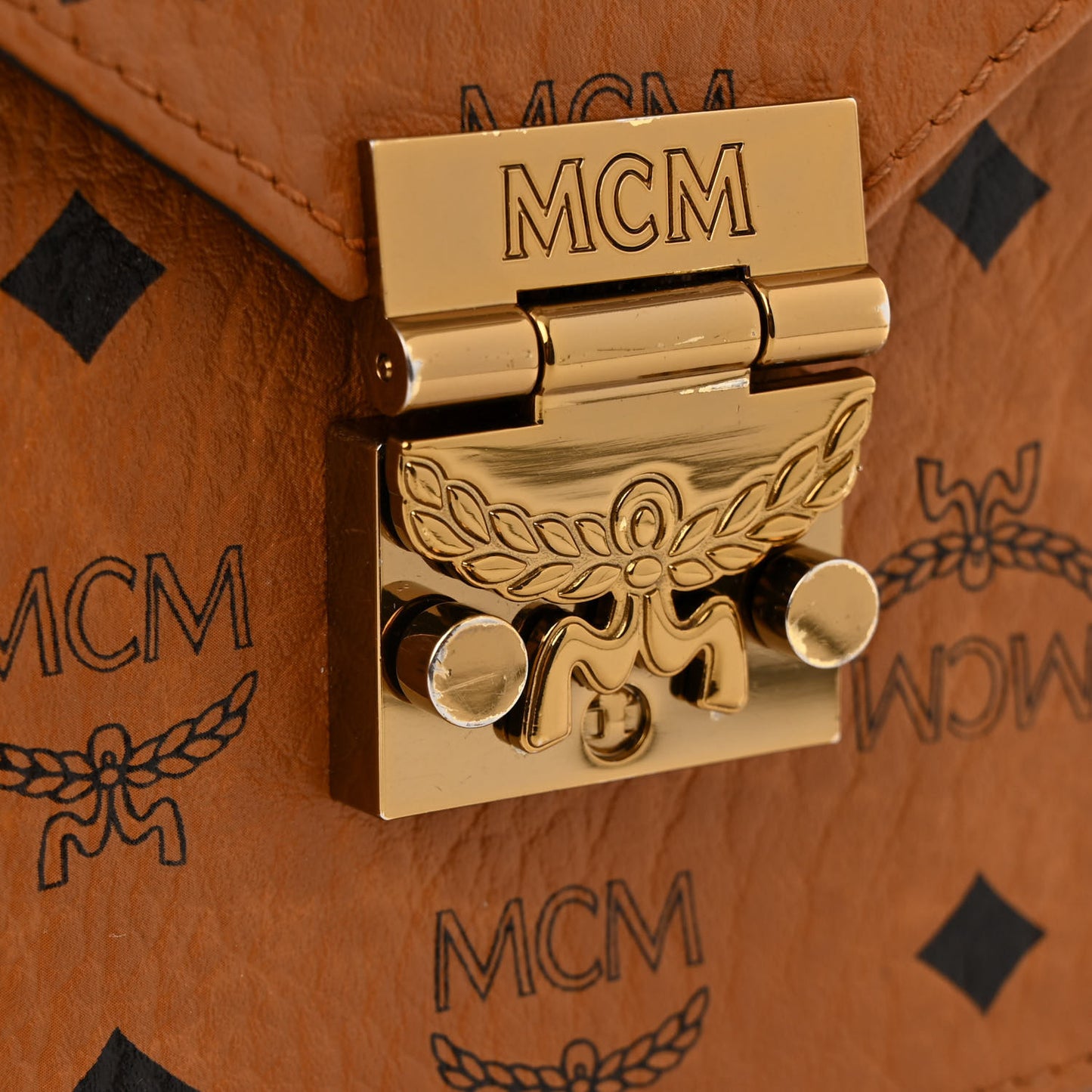 Visetos Patricia Crossbody Bag Cognac