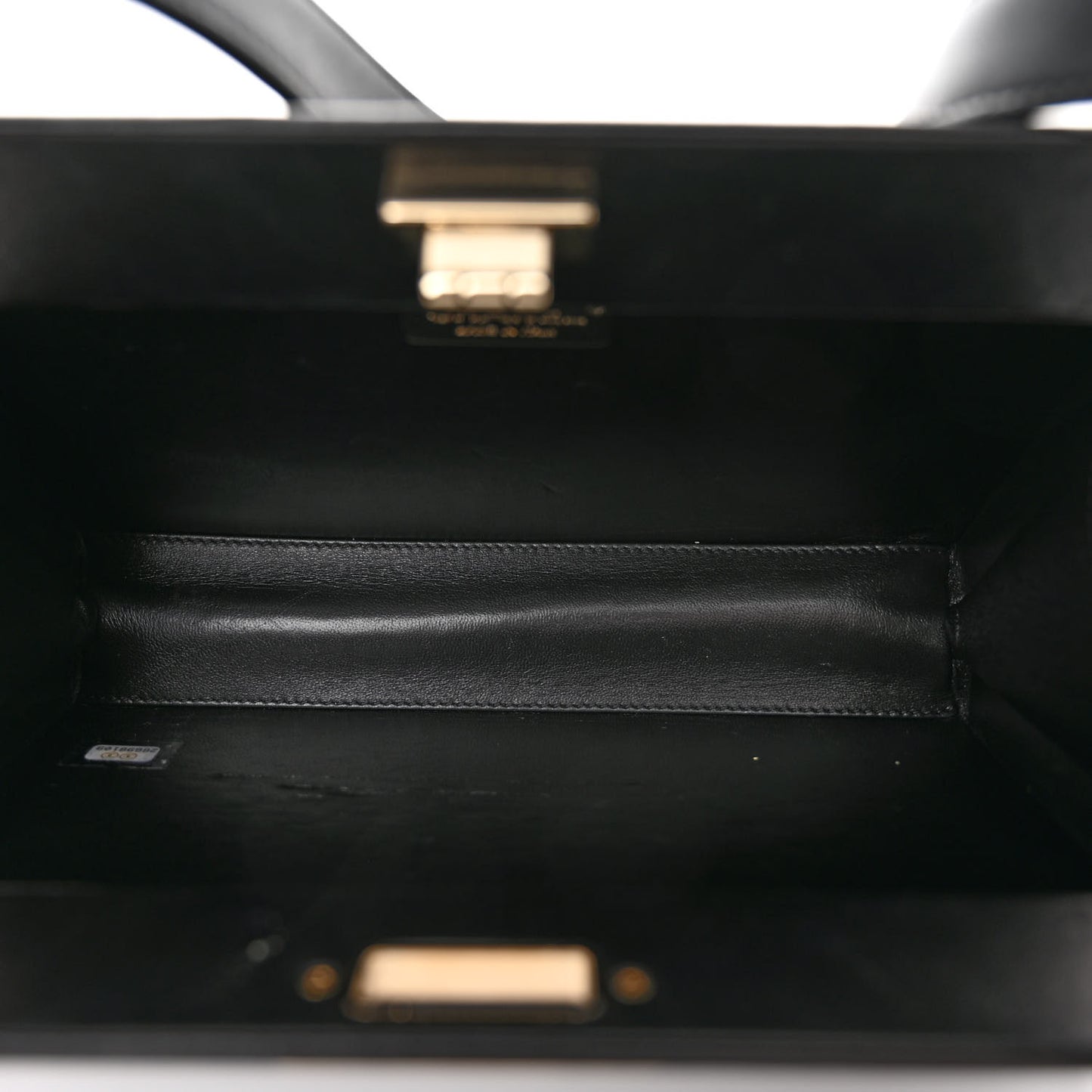 Lambskin Chevron Reissue Quilted Clutch Bag Black