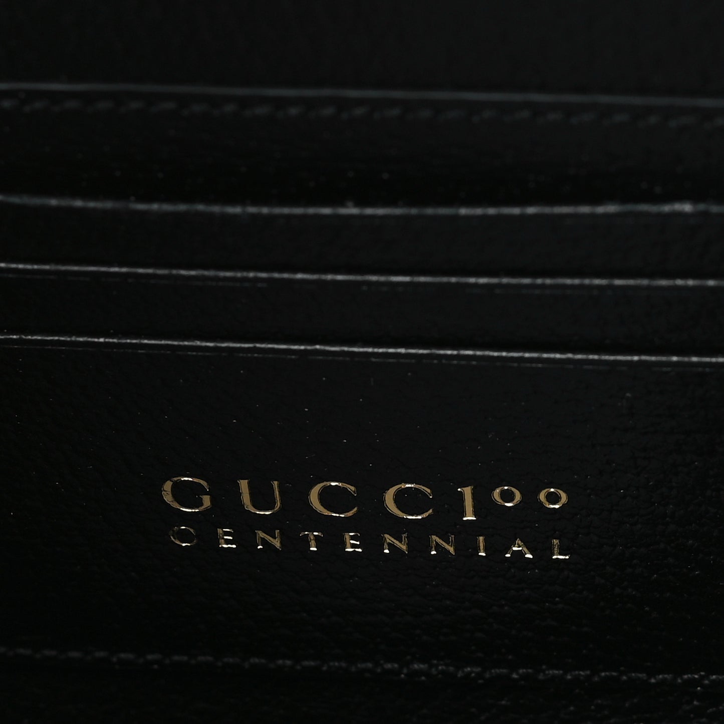 Grained Calfskin Gucci 100 Mini Bag Green