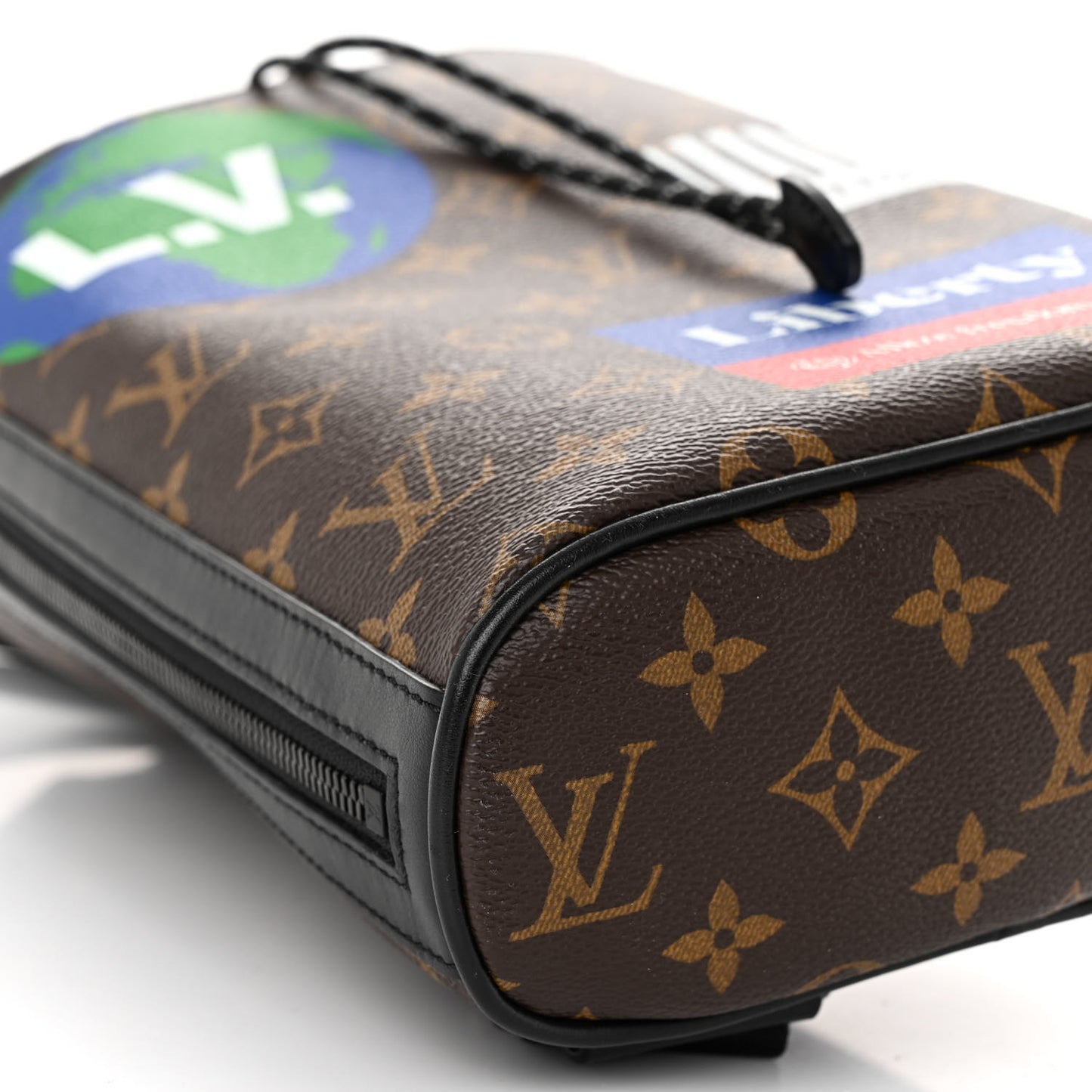 Monogram Chalk Sling Bag Marron
