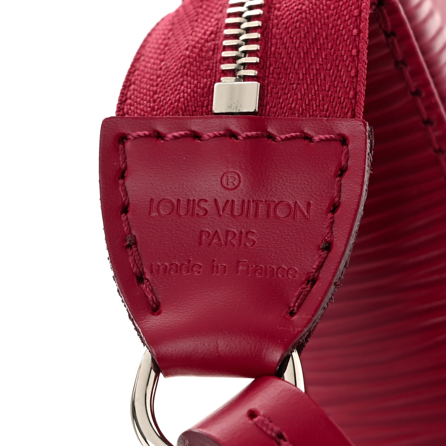 Epi Pochette Accessories NM Fuchsia