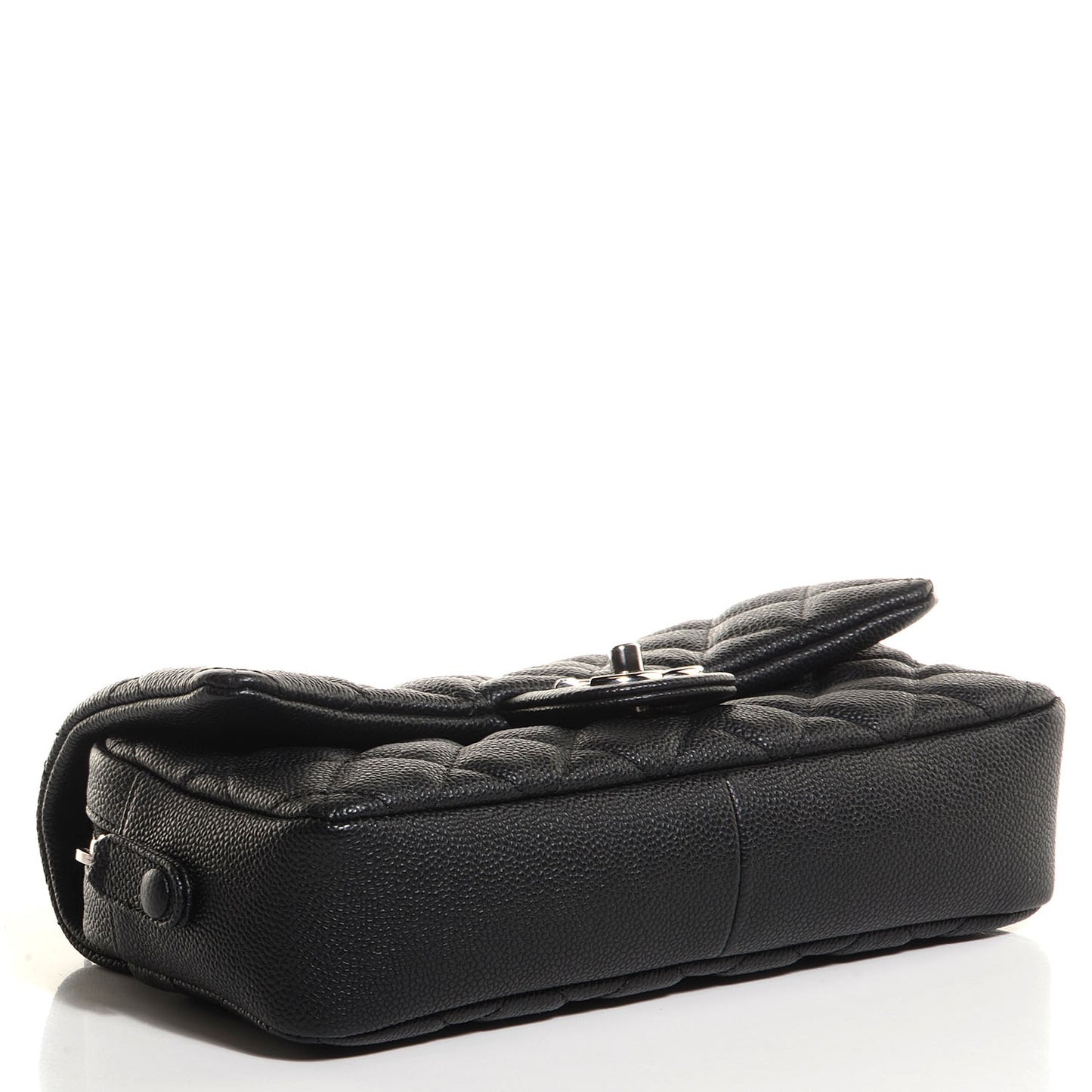 Easy Caviar Medium Flap Black