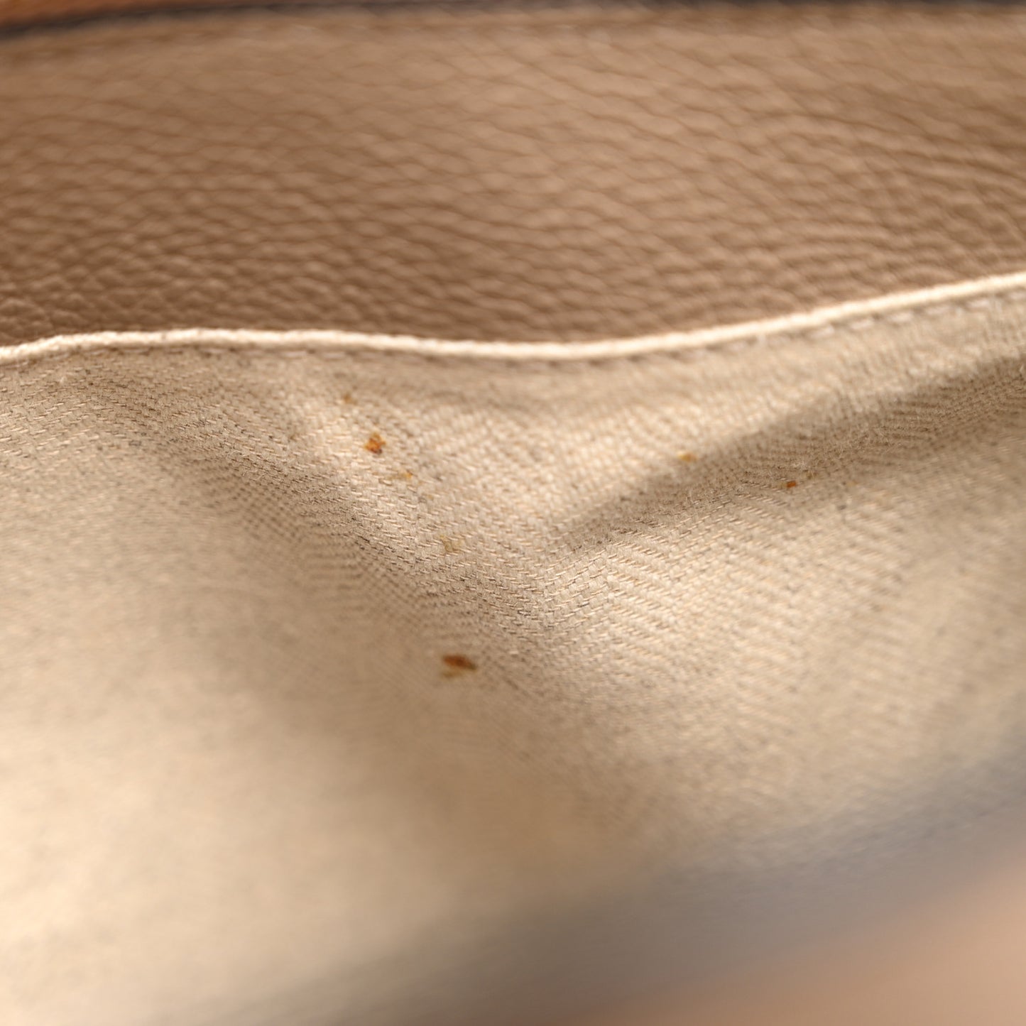 Grained Calfskin Medium Puzzle Bag Sand Mink
