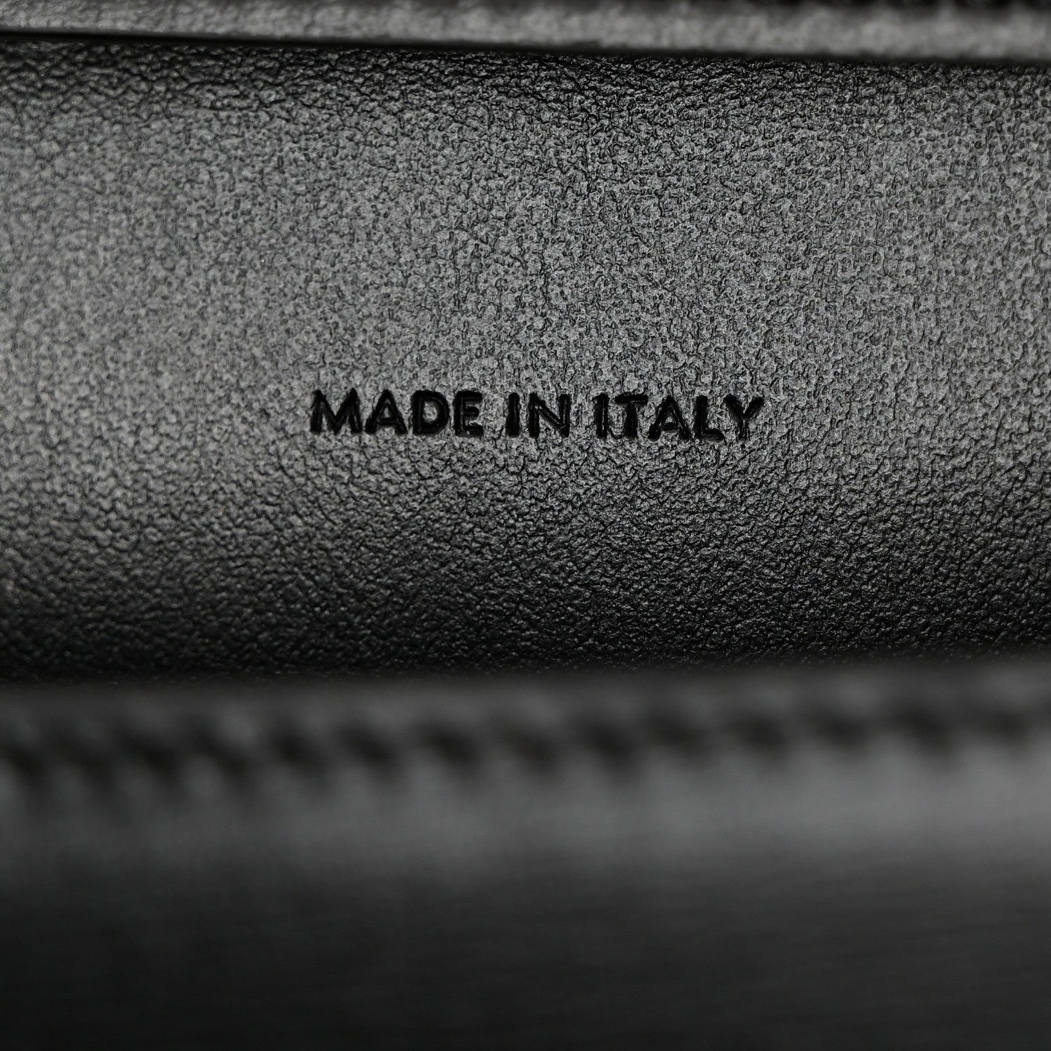 Celine Shiny Calfskin Triomphe Margo Wallet on Chain Black 7 of 10