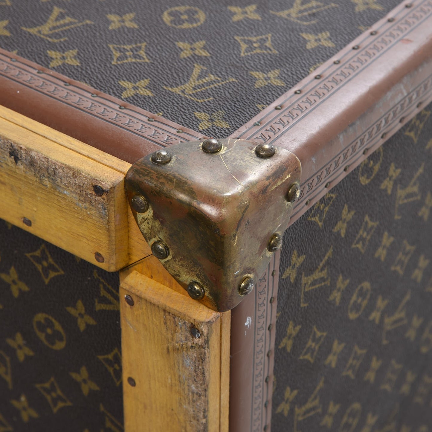 Monogram Stokowski Secretary Desk Trunk