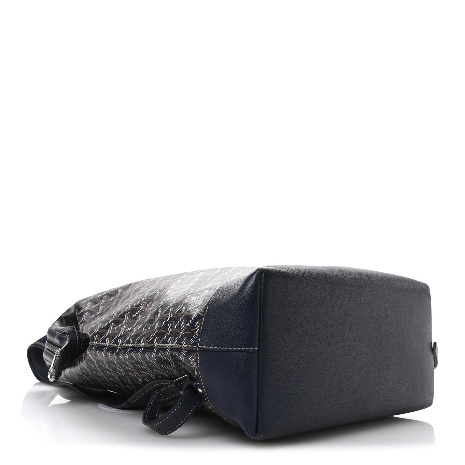 Goyard Goyardine Calfskin Cisalpin Backpack Navy Blue 4 of 10