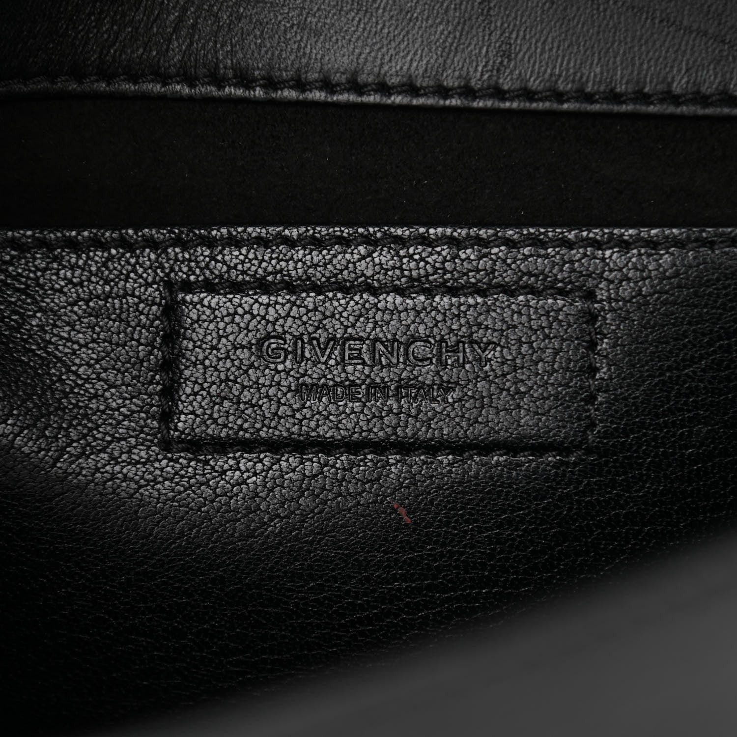 Givenchy Goatskin Infinity Flap Bag Black 5 of 9
