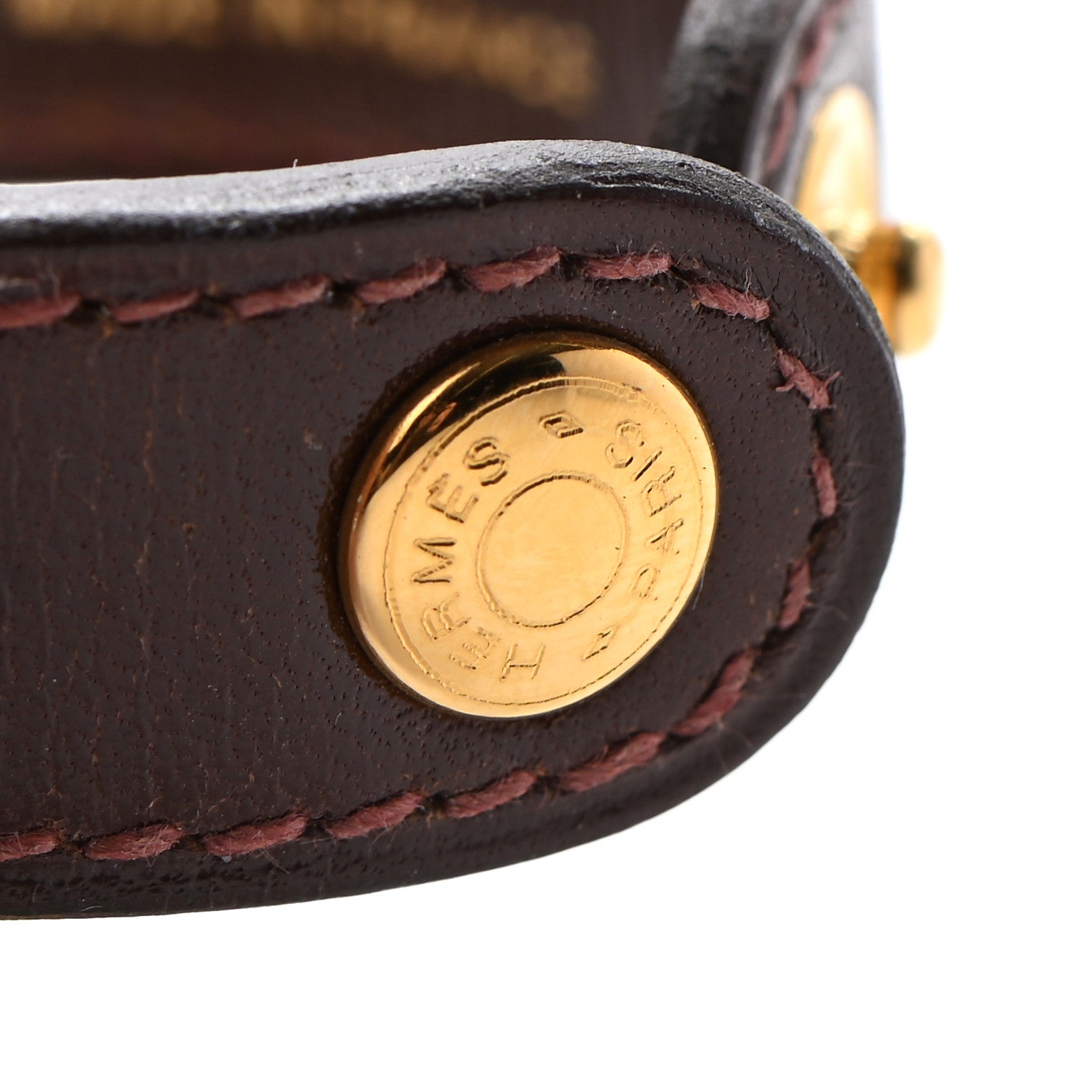 Hermes Box Glove Holder Charm Rouge H 5 of 5