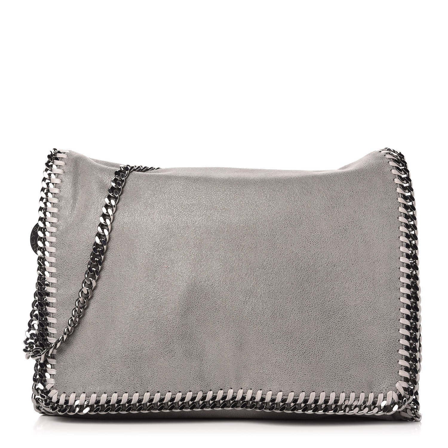 Stella McCartney Shaggy Deer Falabella Messenger Grey 1 of 9