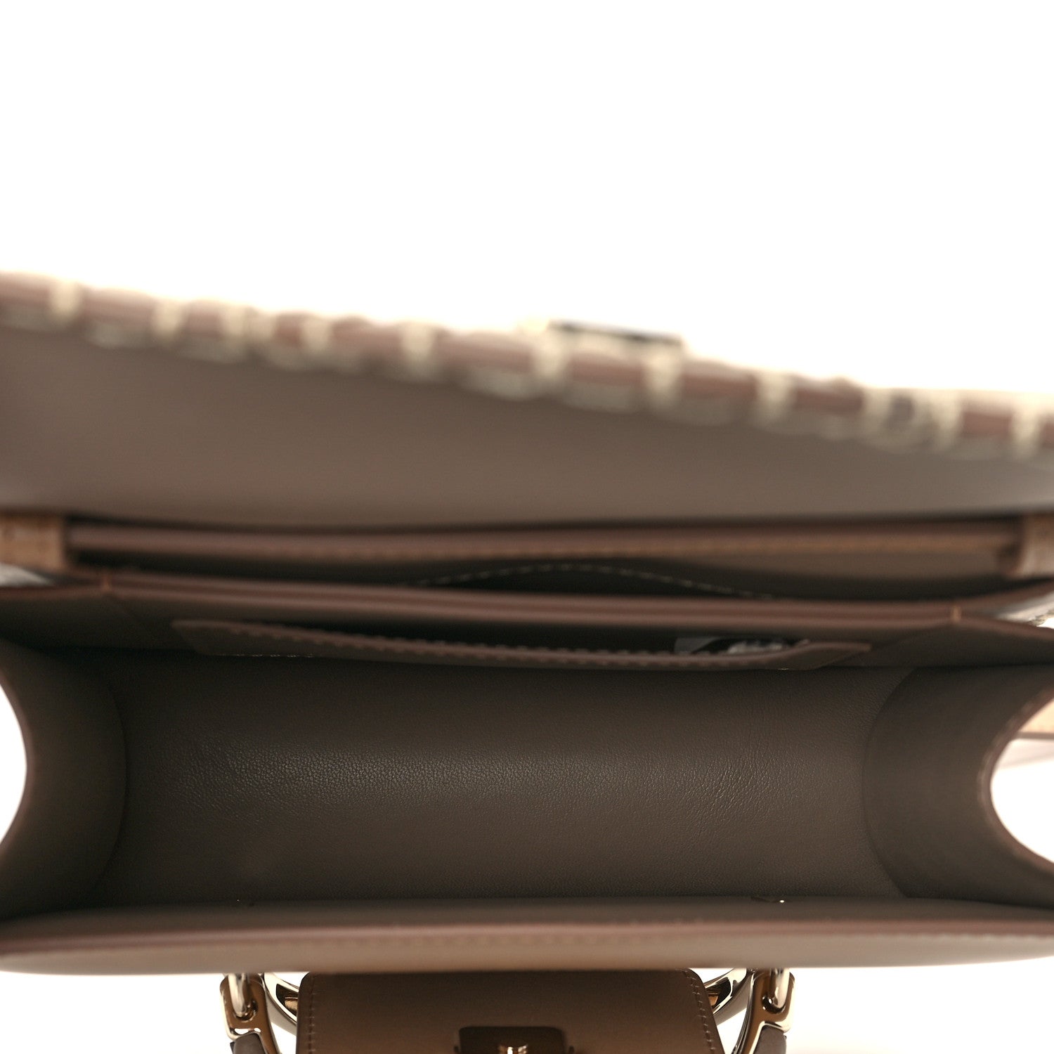 Chloe Calfskin Kattie Small Shoulder Bag Greyish Taupe 5 of 9