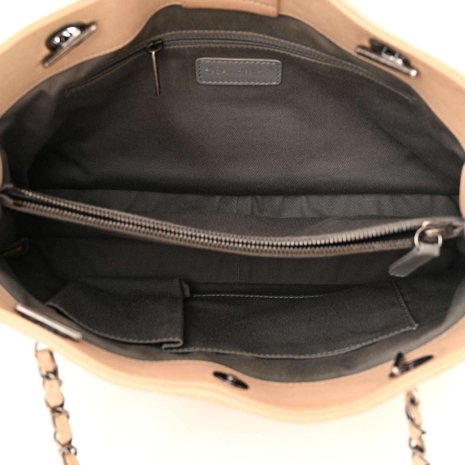 Chanel Calfskin Medium Stitch It Tote Beige 5 of 10