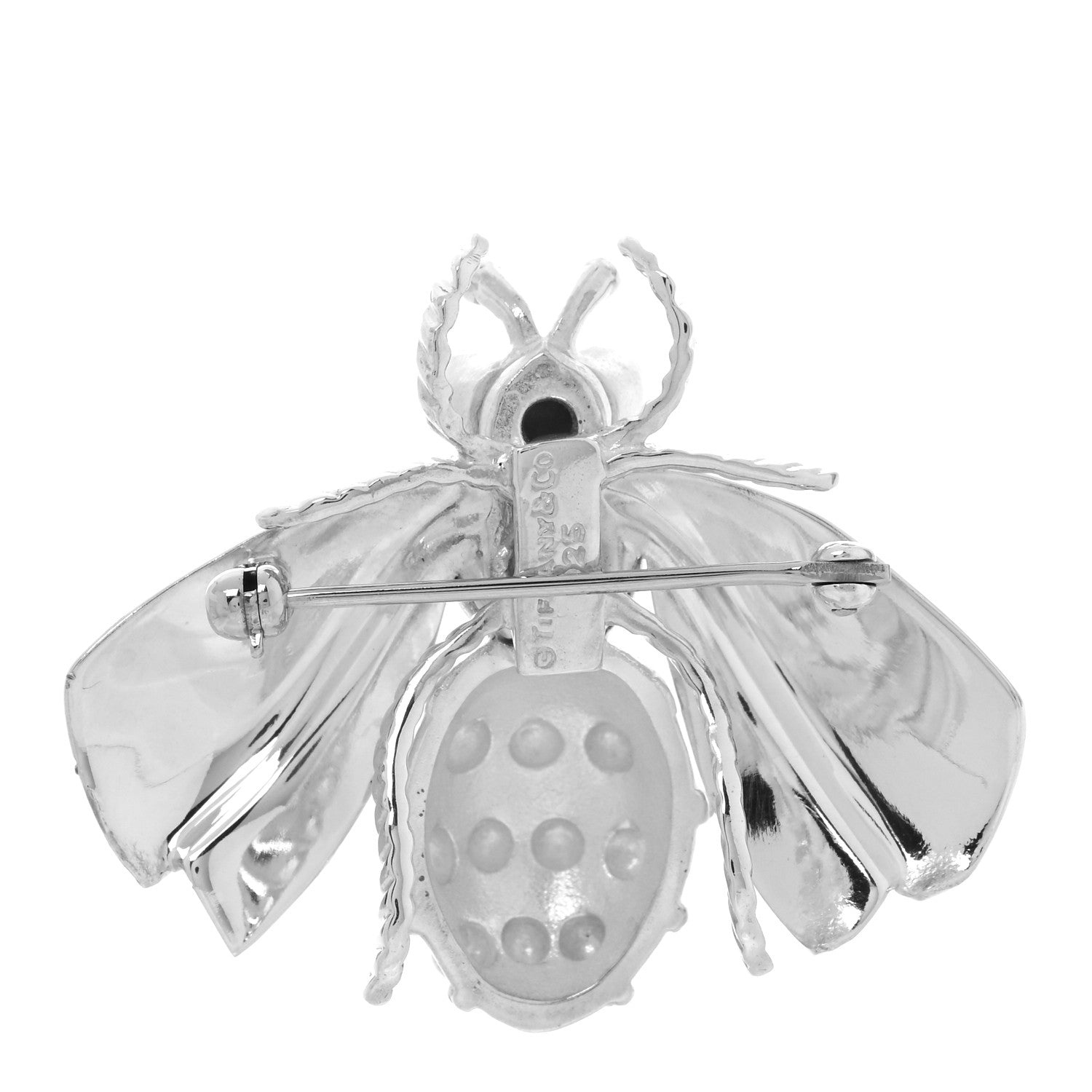 Tiffany Sterling Silver Bumble Bee Brooch 3 of 5