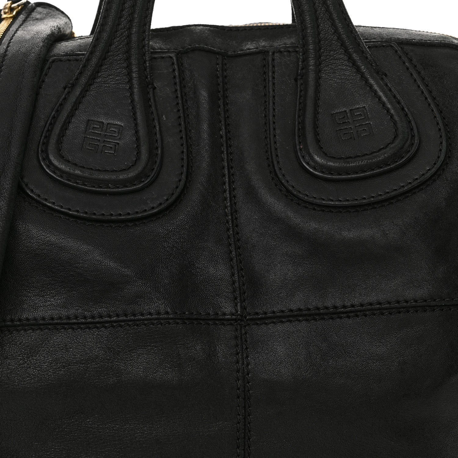 Givenchy Waxy Grained Calfskin Medium Nightingale Black 8 of 17