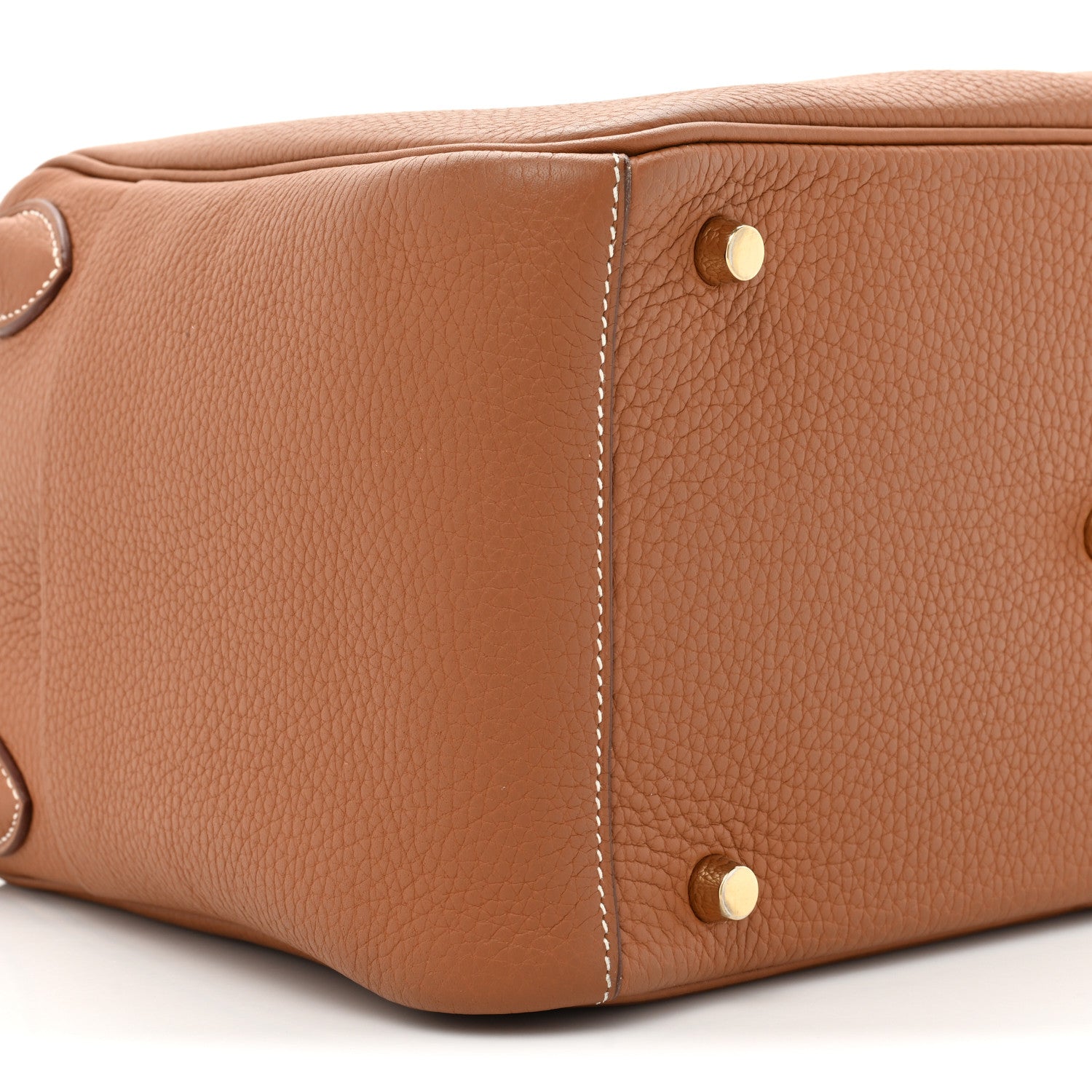 Hermes Taurillon Clemence Lindy 30 Gold 8 of 16