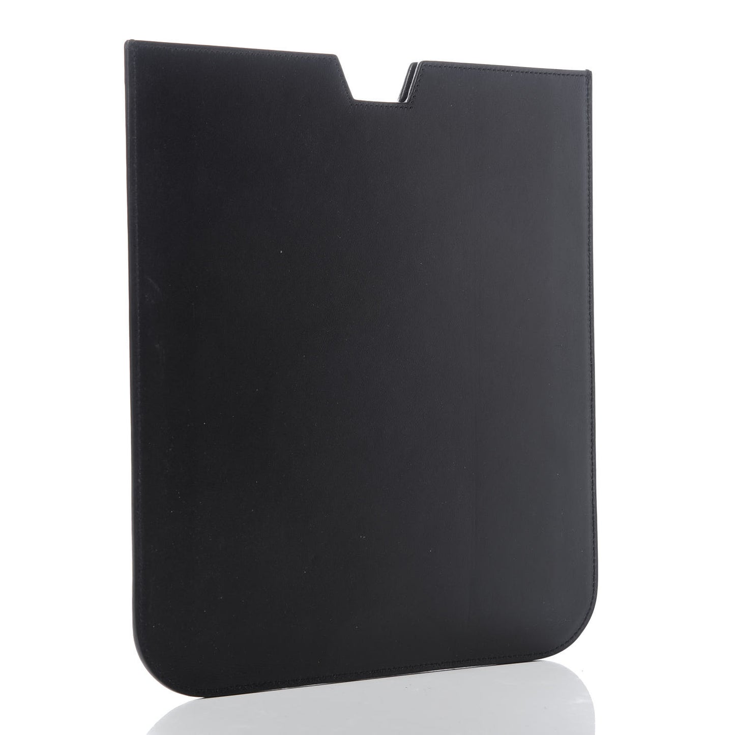 Calfskin Studded iPad Case Black