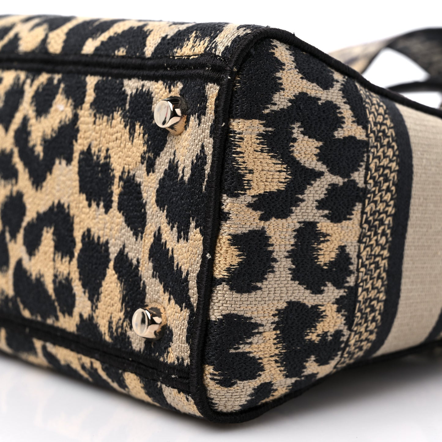 Canvas Medium Mizza Embroidered Lady D-Lite Beige Multicolor