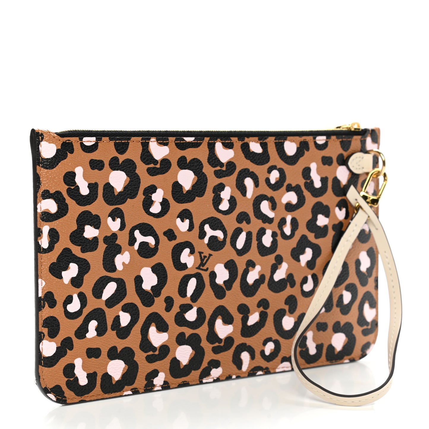 Monogram Giant Wild At Heart Neverfull MM Pochette Black