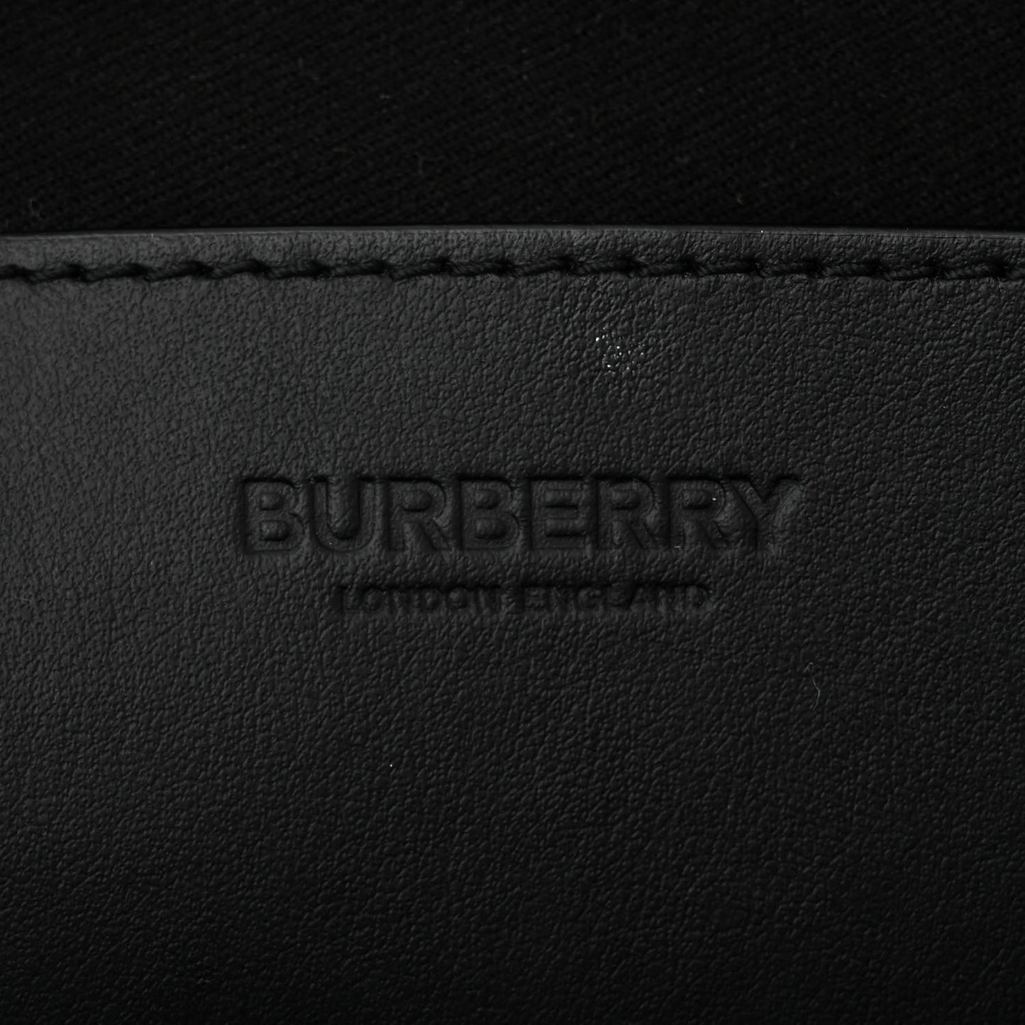 Check Messenger Bag Black