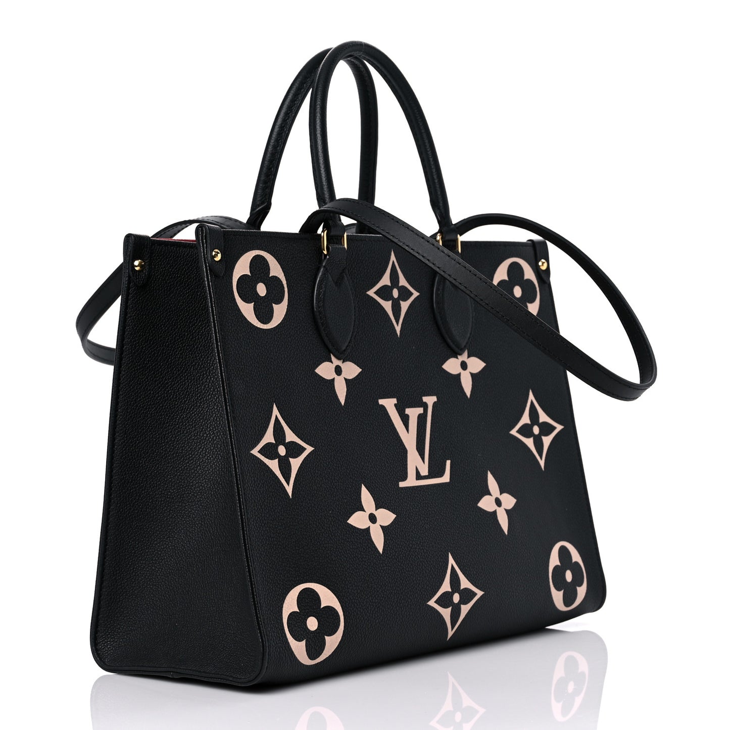 Empreinte Monogram Giant Onthego MM Black Beige