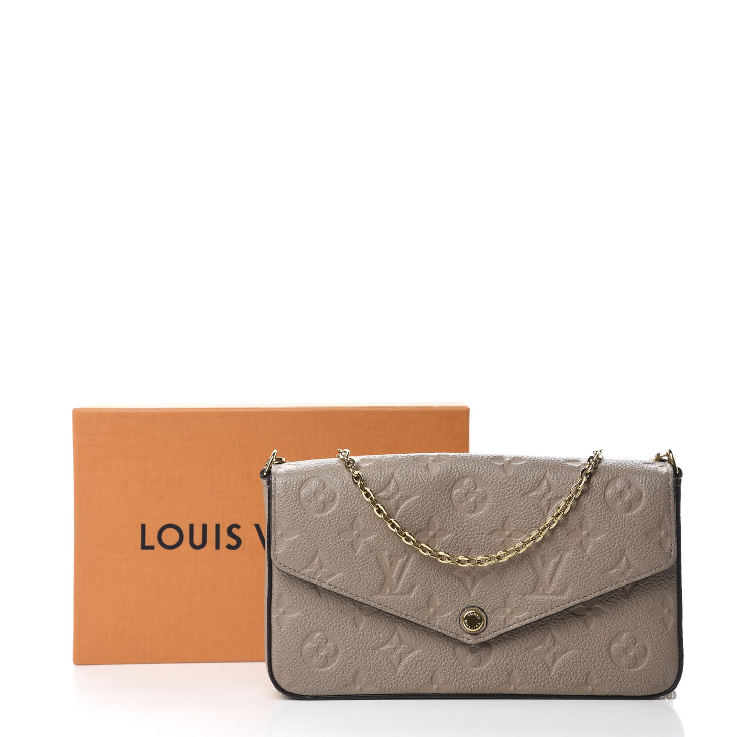 Empreinte Pochette Felicie Chain Wallet Tourterelle