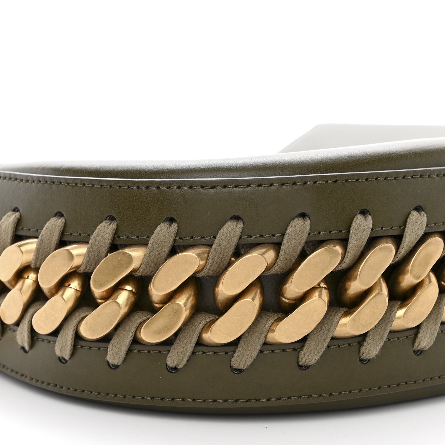 Stella McCartney Eco Alter Nappa Medium Frayme Khaki 10 of 11