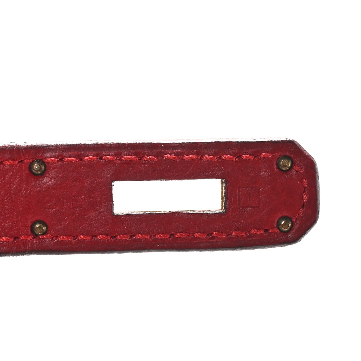 Taurillon Clemence Birkin 30 Rouge Garance