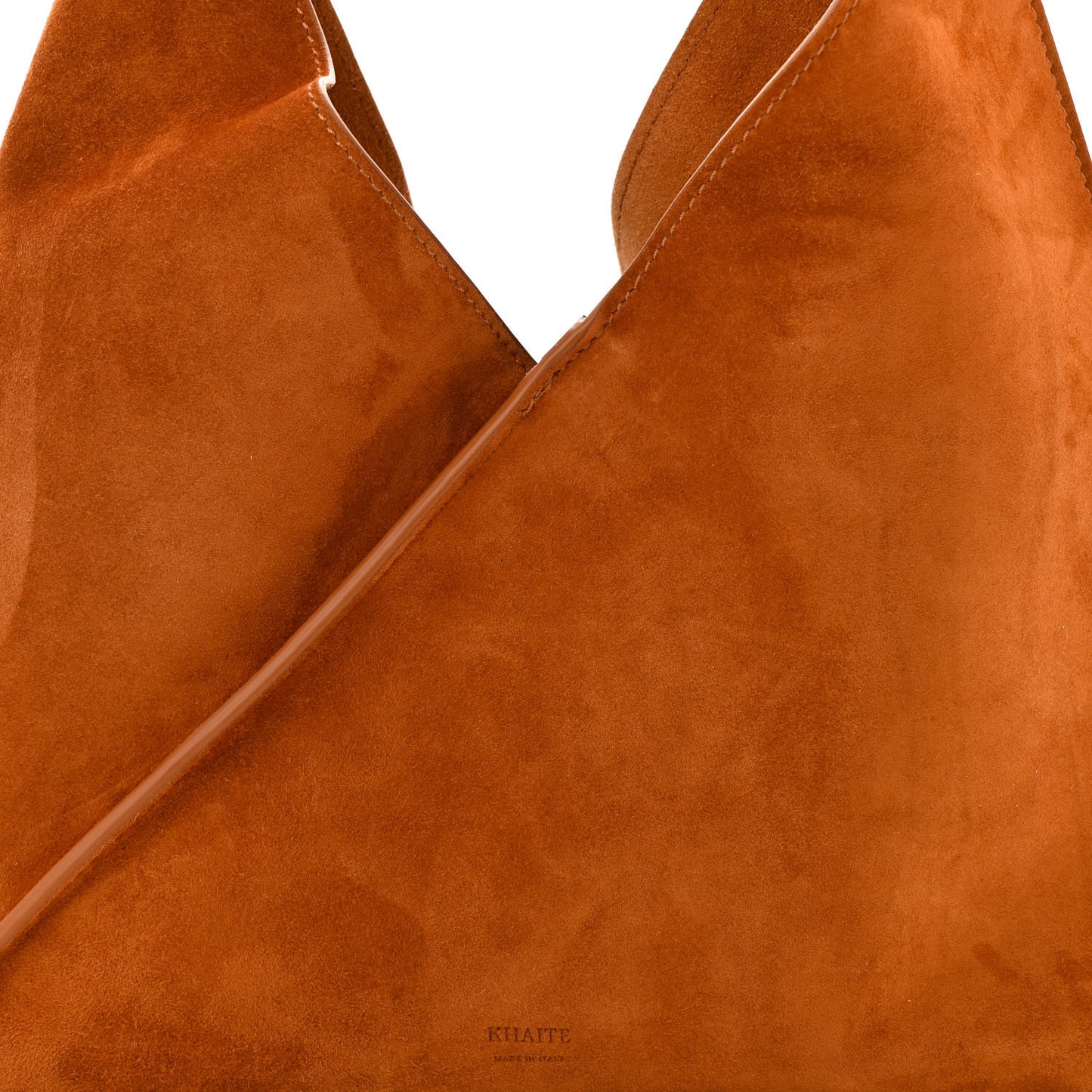 Suede Calfskin Small Sara Tote Caramel
